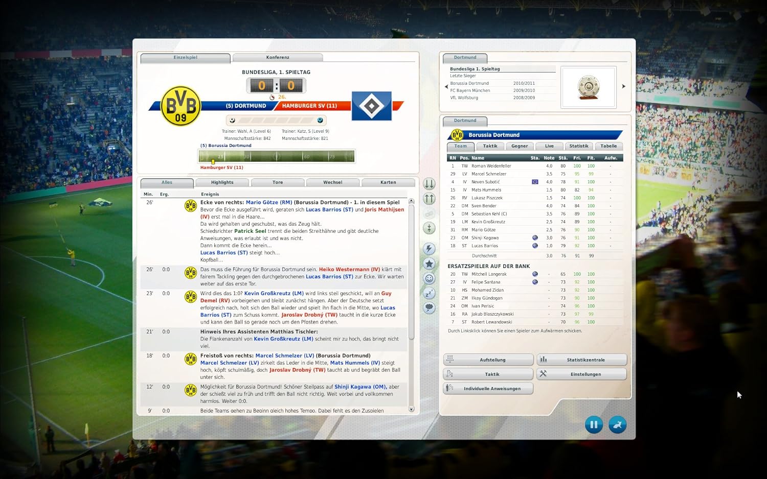 «Fussball Manager 12»: наш взгляд на 700 улучшений и новый 3D-режим»
