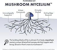 Vista 4 de Host Defense Stamets 7 Mushroom Powder - 7 Species Blend - Mushroom Supplement for Immune Support with Royal Sun Blazei, Cordyceps, Reishi, Maitake