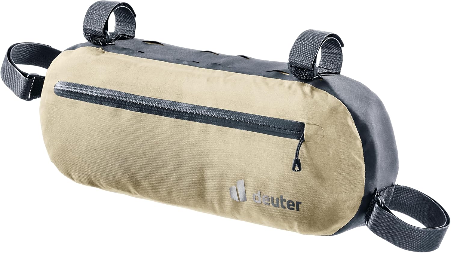 Deuter Cabezon FB 4 Bike Bag, Waterproof Frame Bag Mounted Bicycle Storage Pack, 4 Liter - Desert-Black