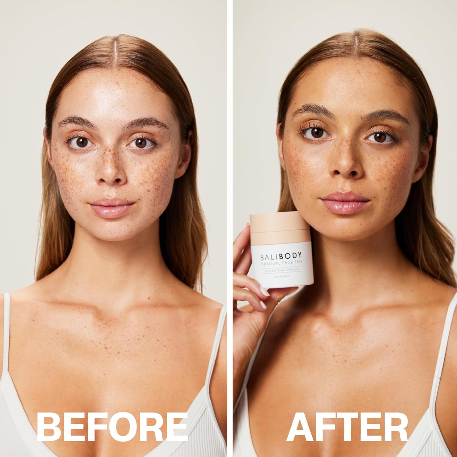 Bali Body Gradual Face Tan | Daily Facial Moisturizer for Natural Looking Gradual Bronze Glow | Anti-Aging, Hydrating Cream for All Skin Types | Vegan, Cruelty Free, Australian Made (50 ml/1.69 fl oz) - Image 3