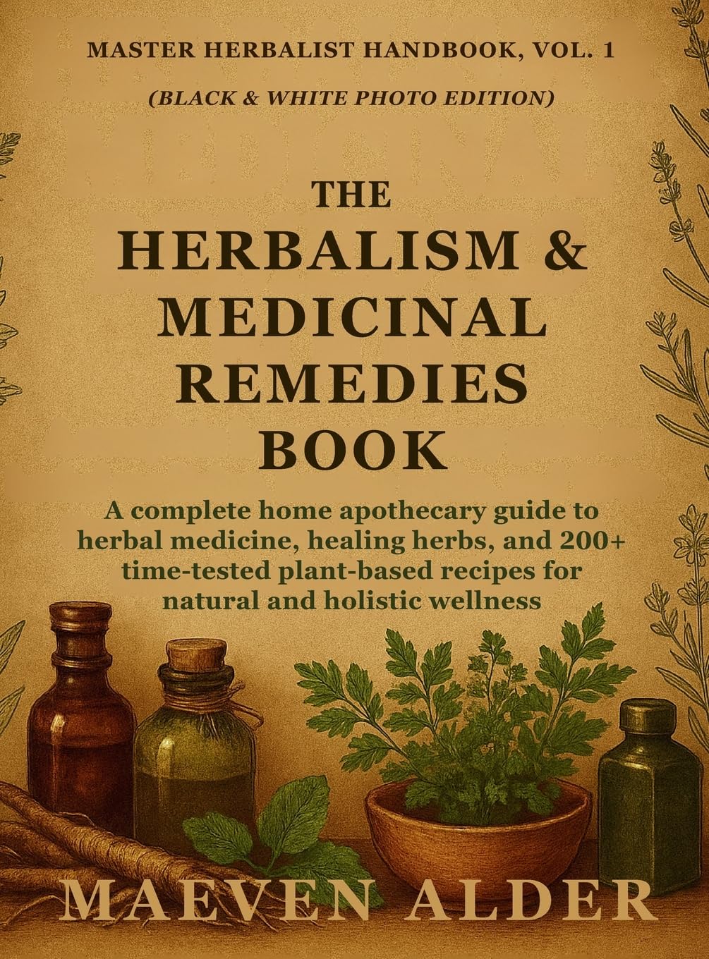 The Herbalism & Medicinal Remedies Book: A Complete Home Apothecary Guide to Herbal Medicine, Healing Herbs, and 200+ Time-Tested Plant-Based Recipes … Wellness: 1 (Master Herbalist Handbook)