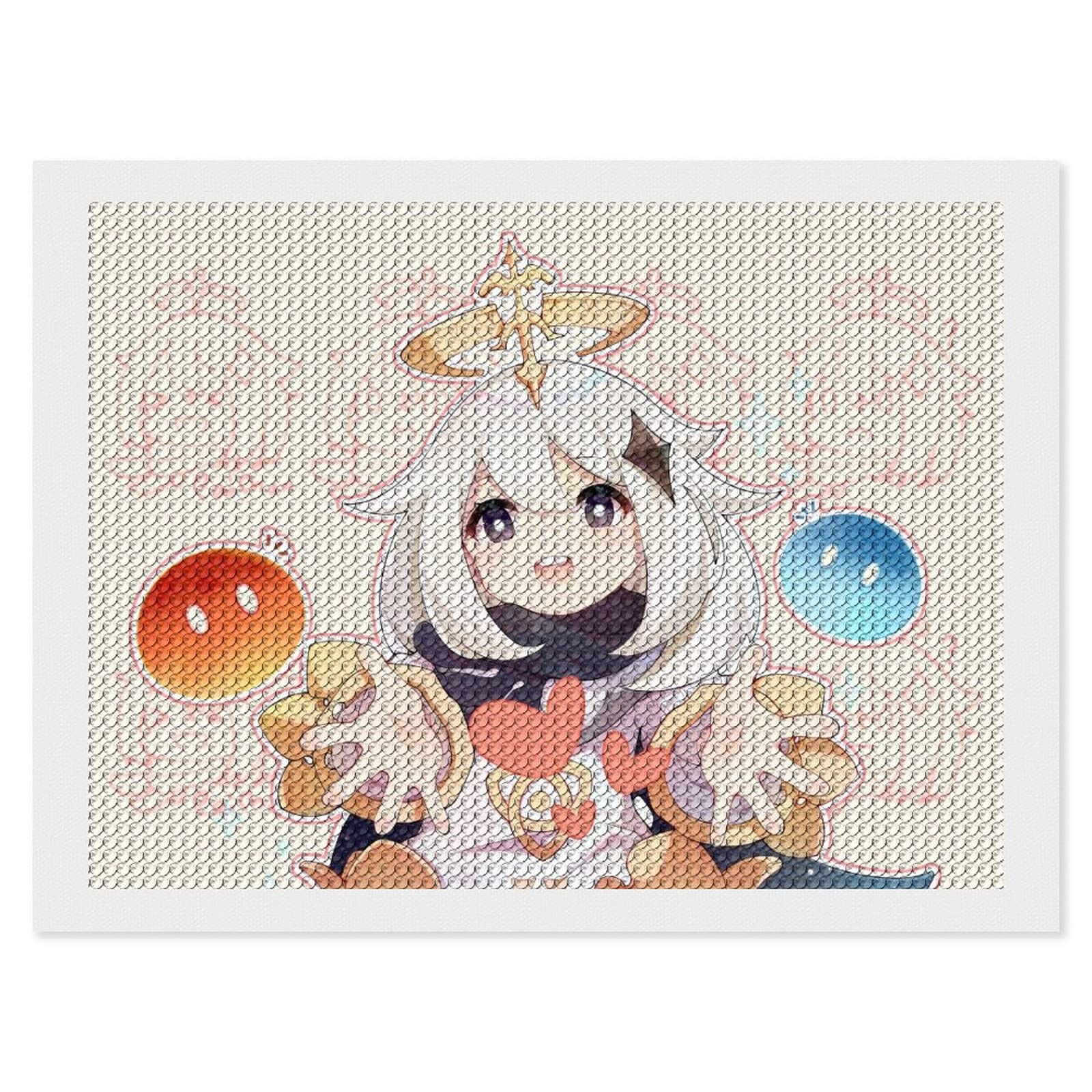 Amazon.co.jp: 原神【パイモン】5Dダイヤモンドアート キット DIY