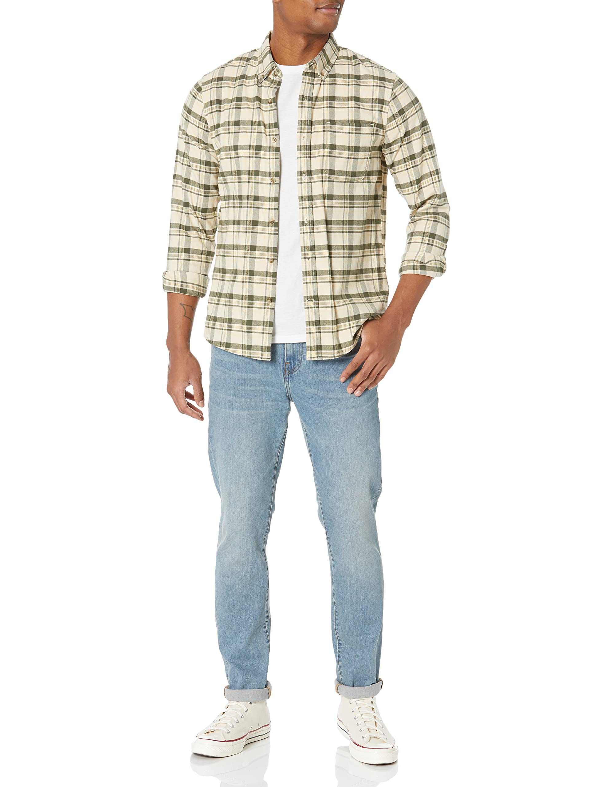 Amazon Essentials Jeans Slim Fit Elasticizzati Comodi - colori fuori produzione Uomo