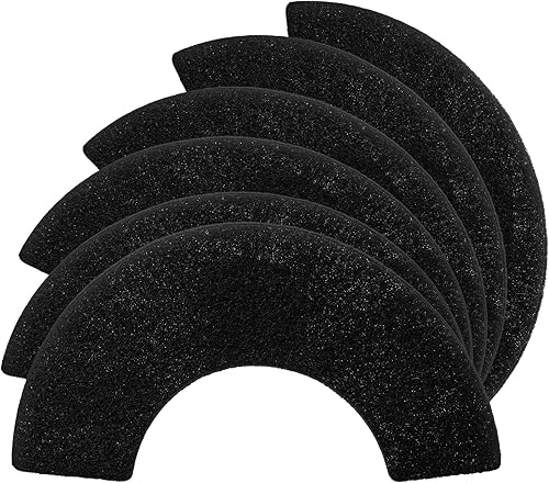 6 filtros de carbono de repuesto compatibles con el robot de arena 4  Reemplazo de filtro de caja de arena para gatos autolimpiante para eliminar el