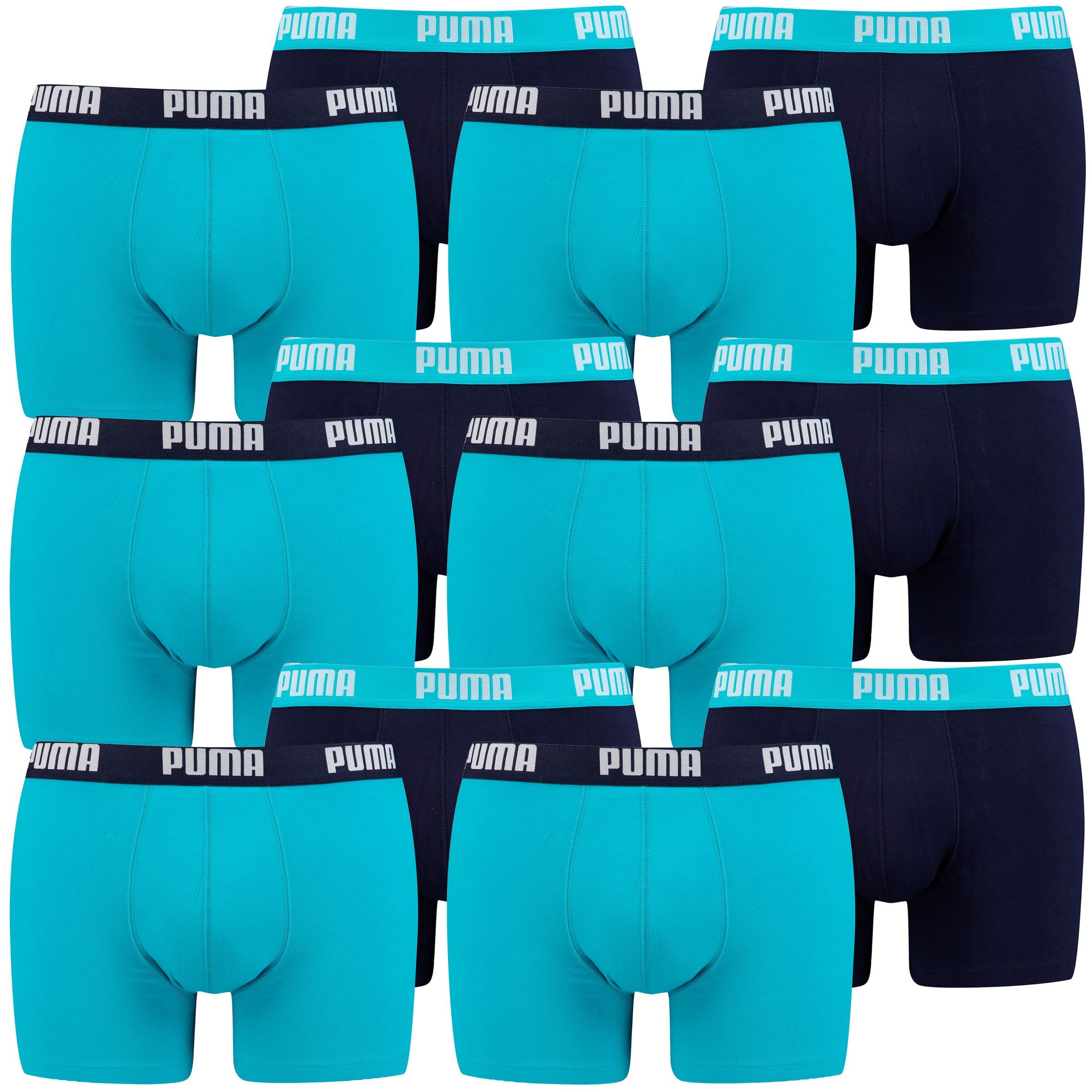 PUMA 12er Pack Boxer Boxershorts Men Herren Unterhose Pant Unterwäsche