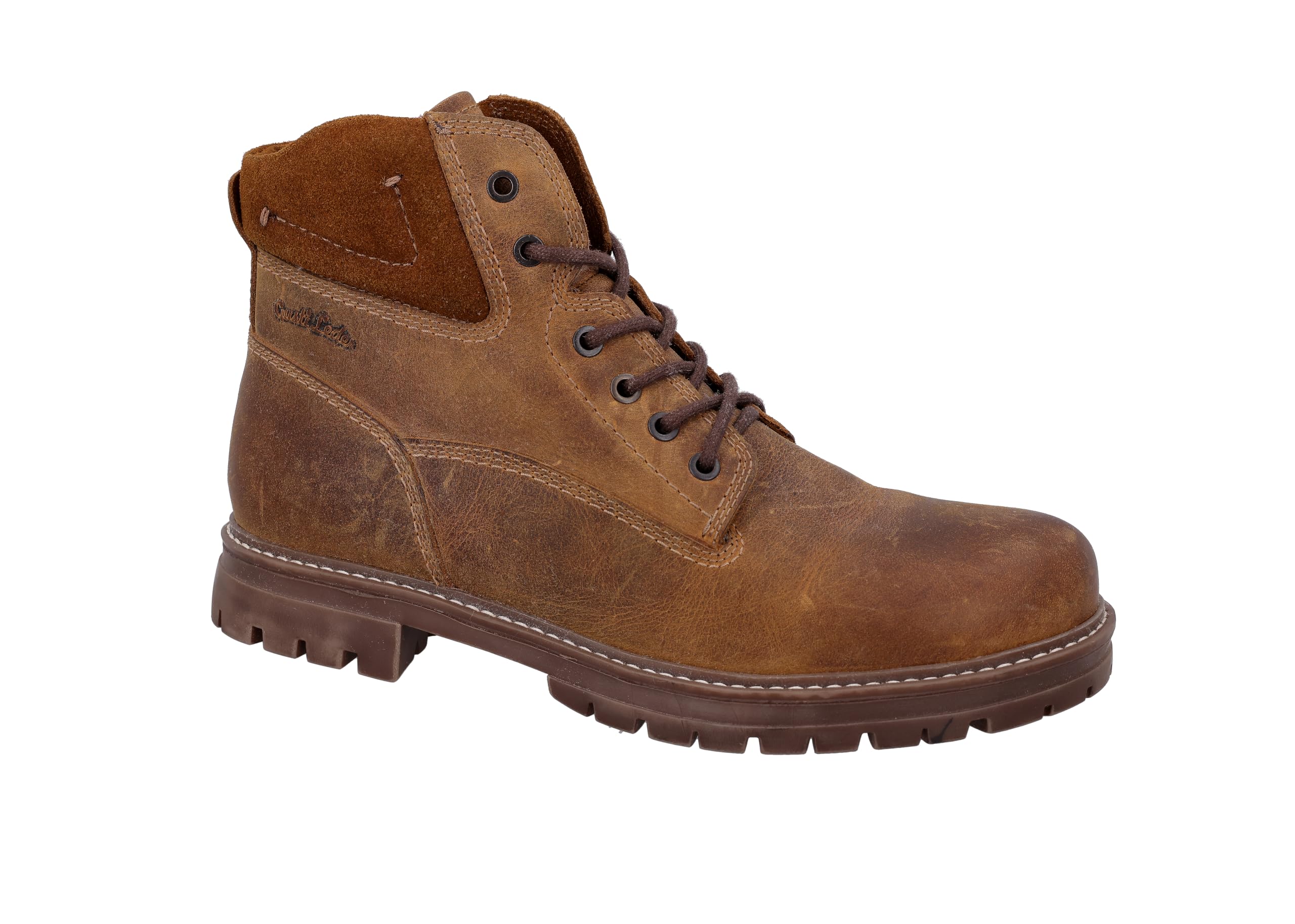 Gusti Leder Schuhe Falco - Schuhe mit Reißverschluss und Schnürsenkel