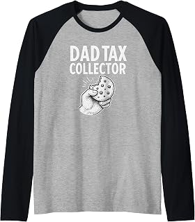 DAD TAX COLLECTOR – Snack Enforcement Unit Raglan Baseball Tee