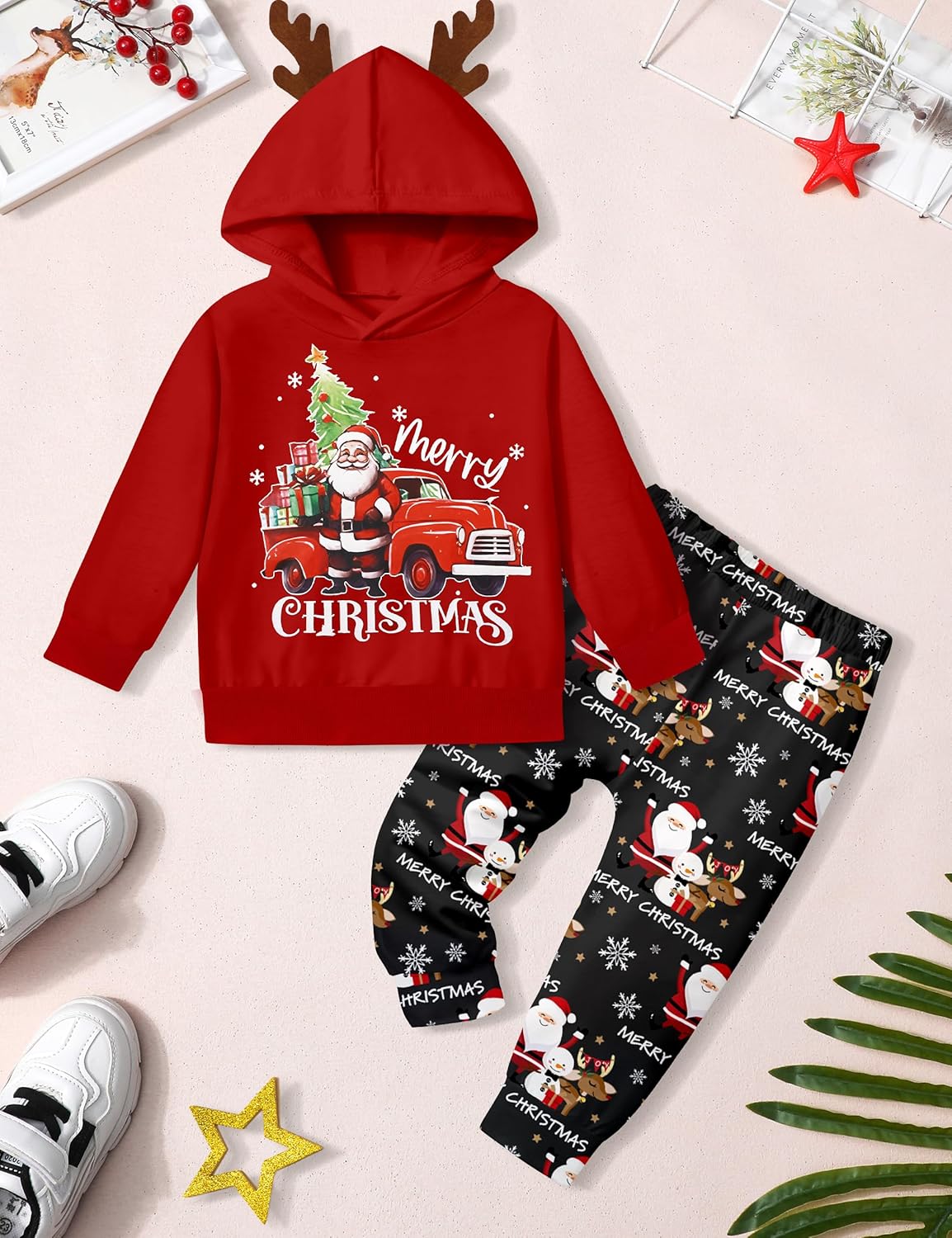 Toddler Boy Clothes Long Sleeve Dinosaur Hoodie Tie-Dye Sweatpants T-Rex Boys Clothes Fall Winter Outfits 18M-8Y - Image 6