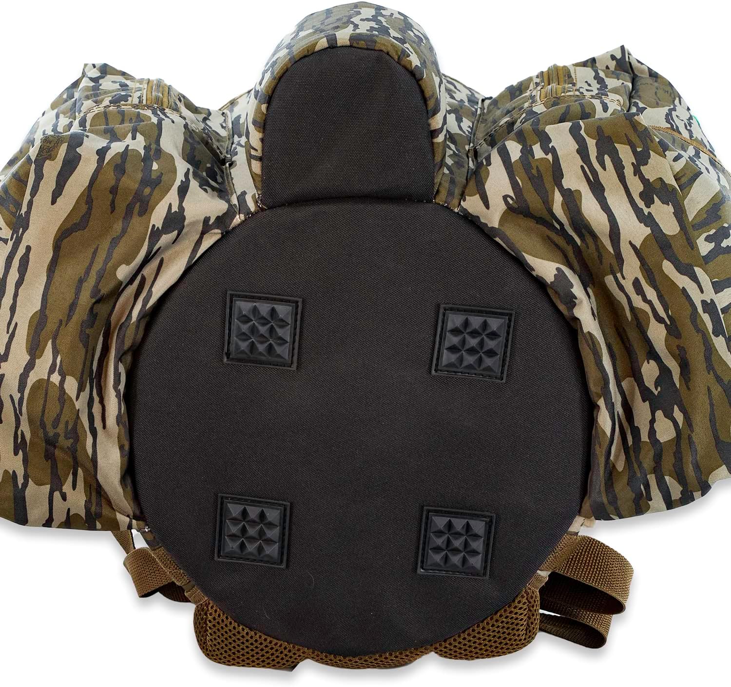 Peregrine Field Gear Venture Bucket Pack, Insulated Cooler Backpack 5 Gallon Bucket with Silent Spinning Seat Cushion Lid