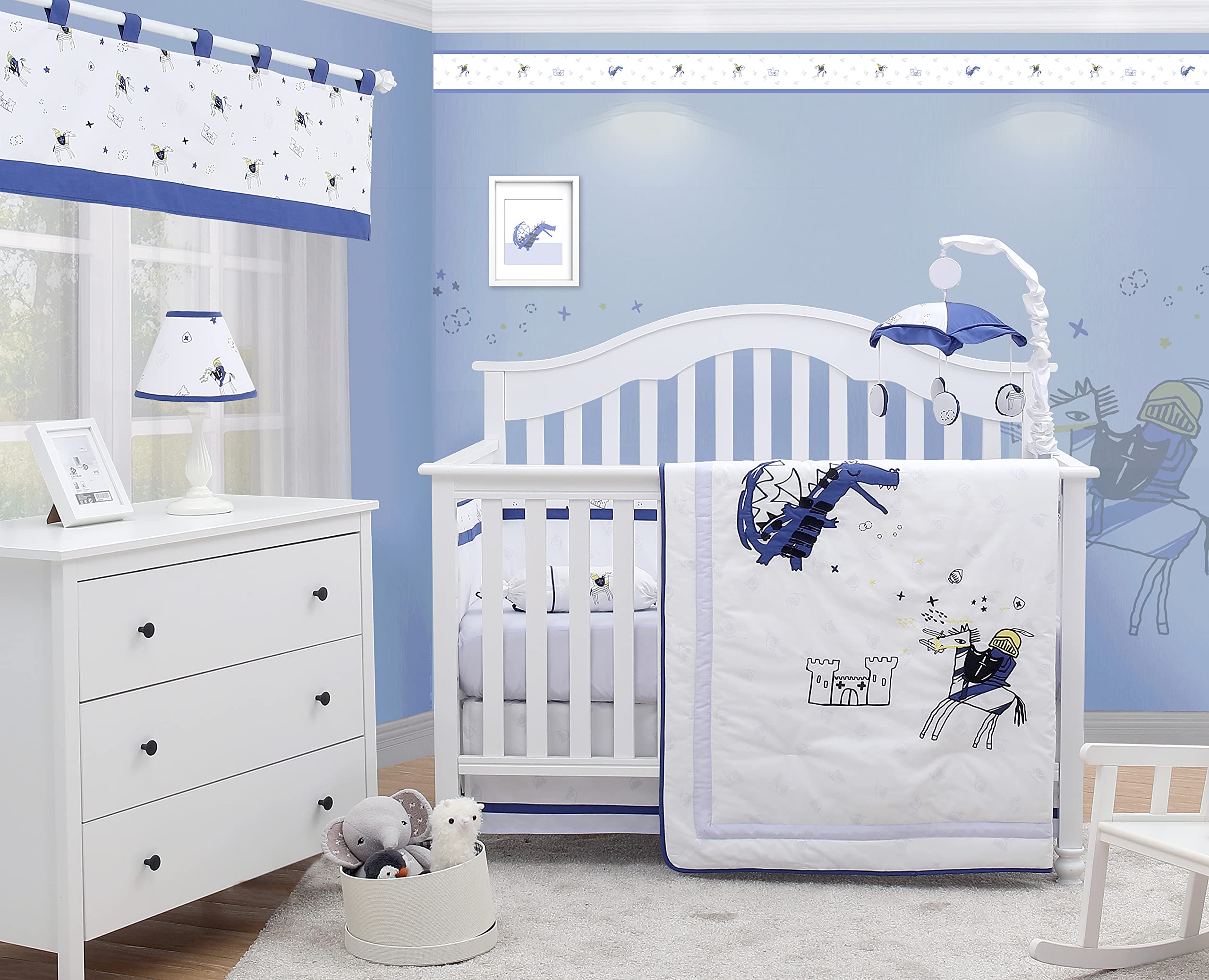 Baby Unisex Nursery Crib Bedding Set 