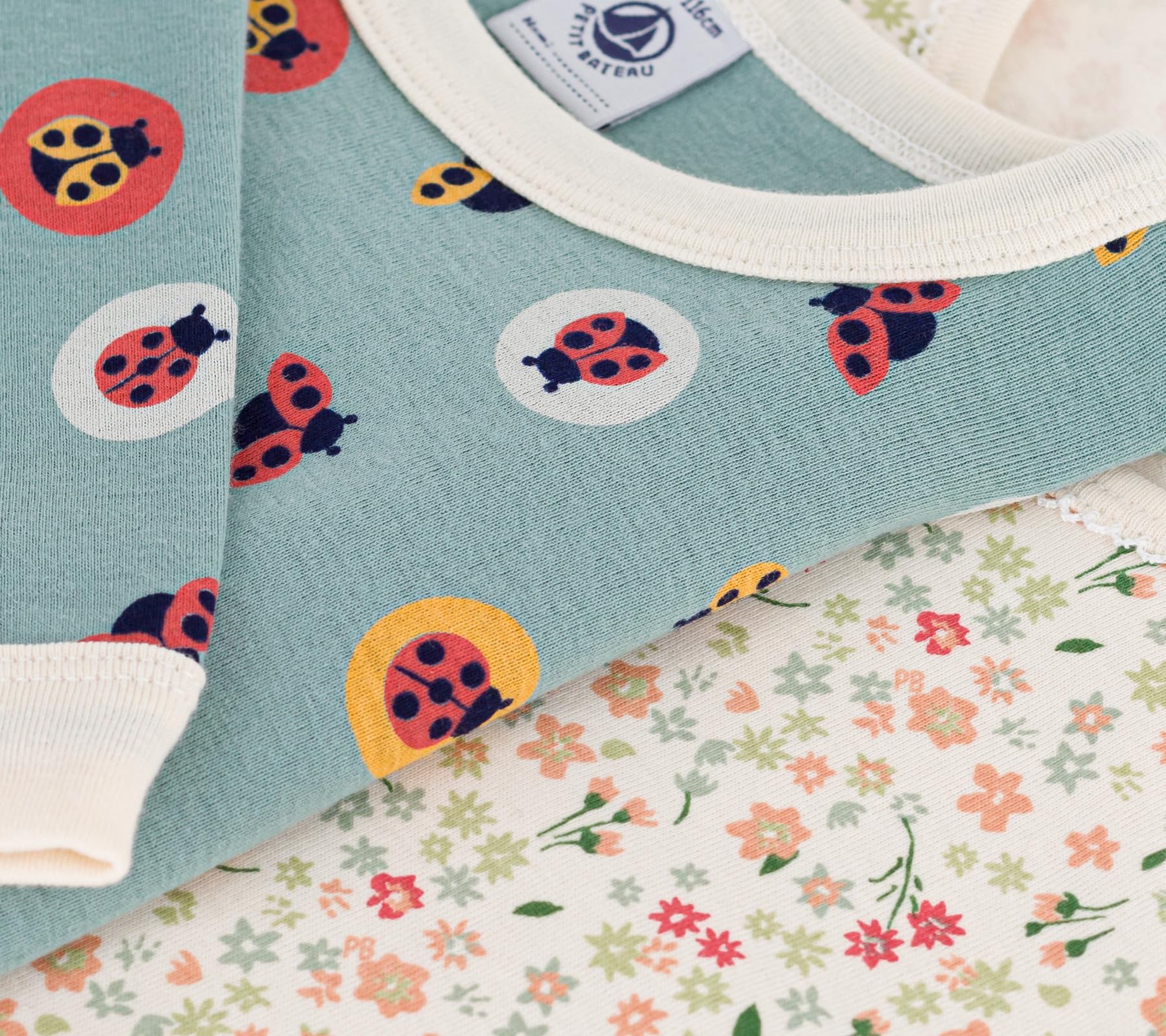 Petit Bateau Lot Fleuri Abbigliamento Notte Bambine e Ragazze