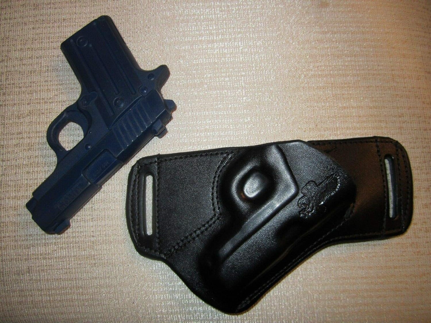 Fits SIG P238 Formed Leather,SOB, OWB Holster, Right Hand, Ultra Slim Design