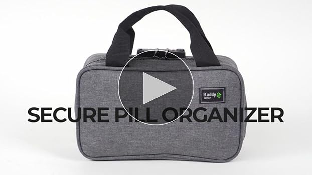 Amazon.com: Kaddy Secure Pill Organizer Box, Storage for