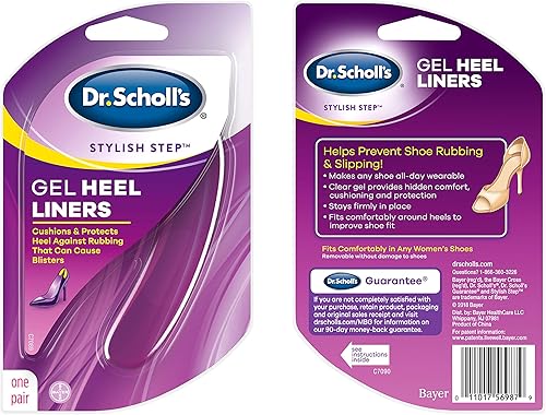 Miniatura 2 de Dr Scholls Elegante forro de gel para el talón 1 par talla única