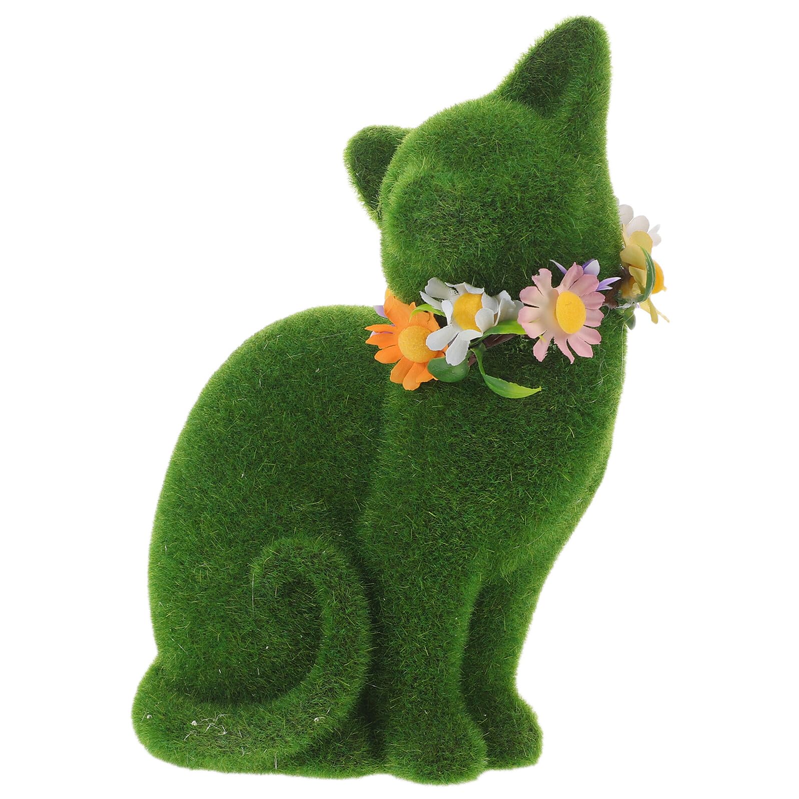 Modèle animalier mignon de chat en mousse, cadeau déco idéal