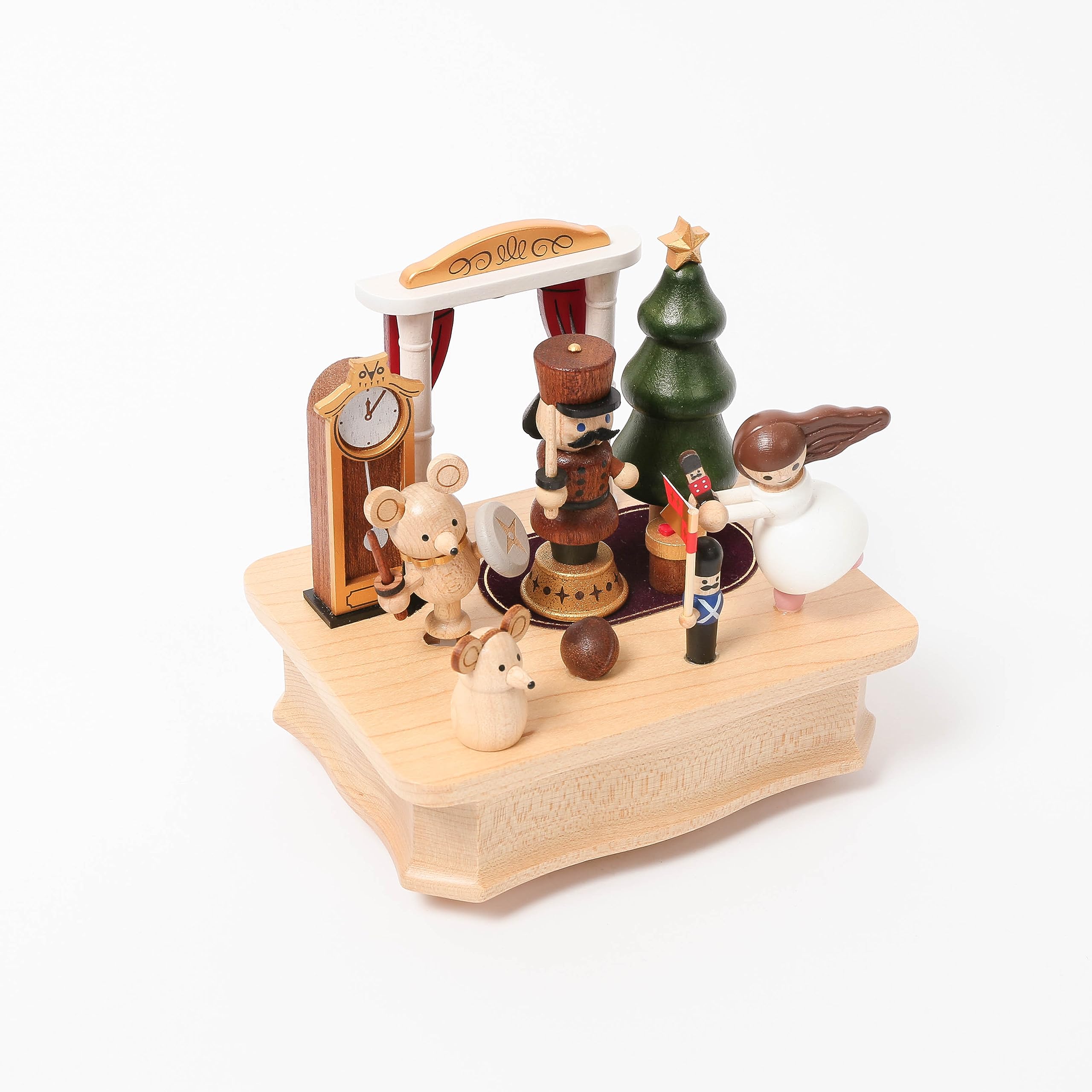 新品、wonderful lifeのハンドメイドの木製オルゴール、バレエ Amazon.co.jp: WOODERFUL LIFE 木製オルゴール | くるみ割り人形