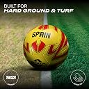 Nivia Kross World Football (Spain) Training Ball, 32 Panels, Durable Rubber Hand-Stitched, Latex Bladder, As Per AIFF Standards, to Play On Both Natural and Artificial Grass (Size - 5, Multicolor) gallery image