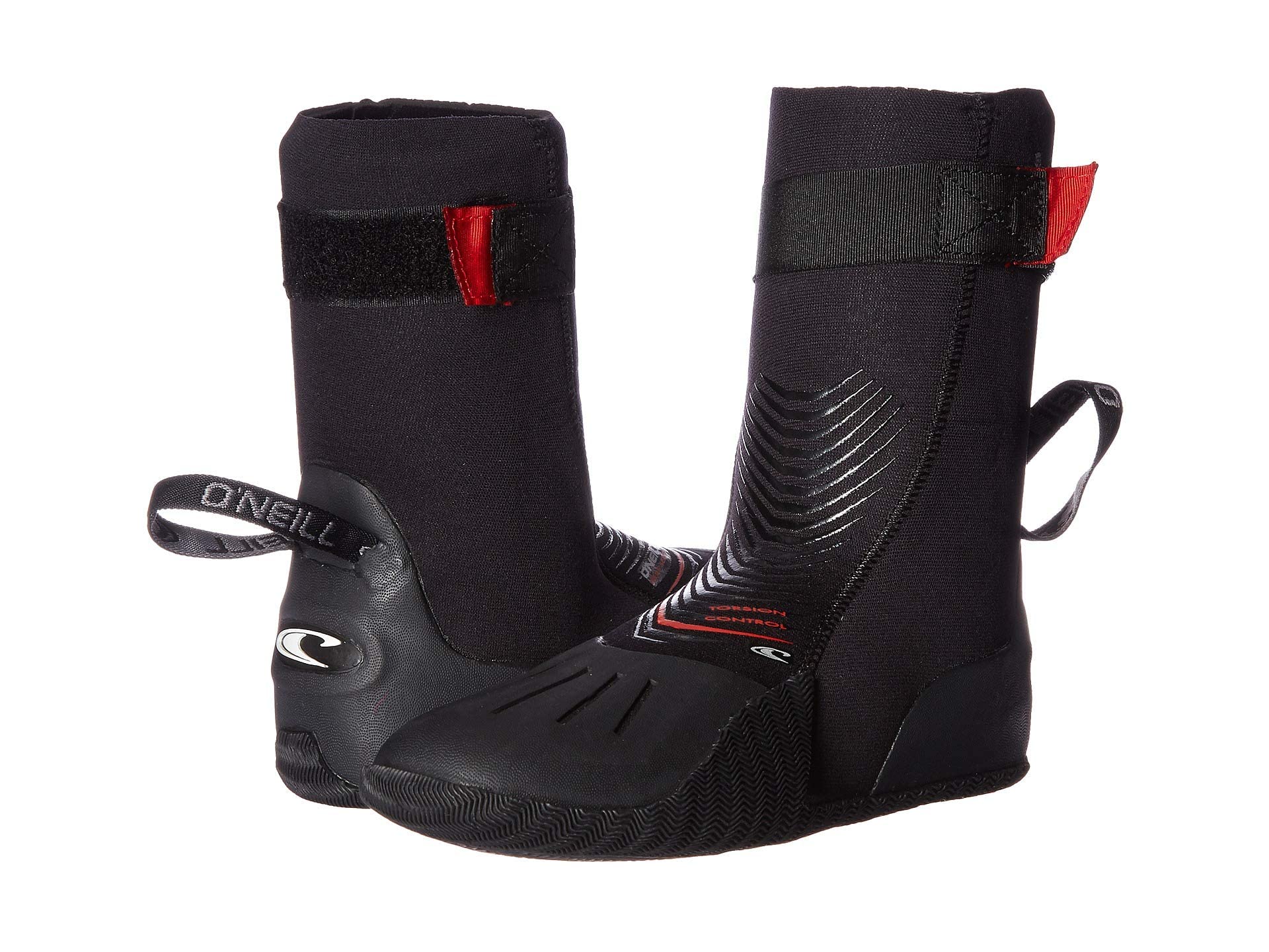 O'Neill Heat 3mm Neoprenstiefel mit Abgerundeter Spitze - Schwarz - Oneill Footwear Size - 6