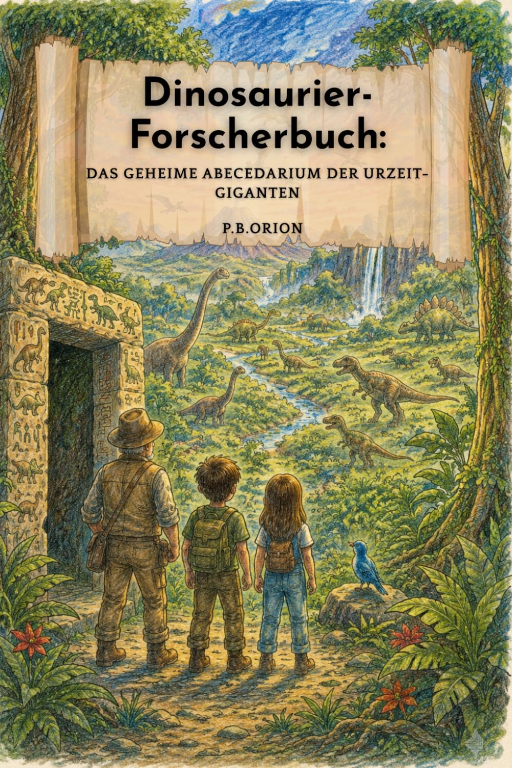Dinosaurier-Forscherbuch:: Das geheime Abecedarium der Urzeit-Giganten