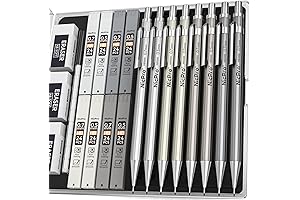 Nicpro 8 Pack Mechanical Pencil Set 0.5mm & 0.7mm