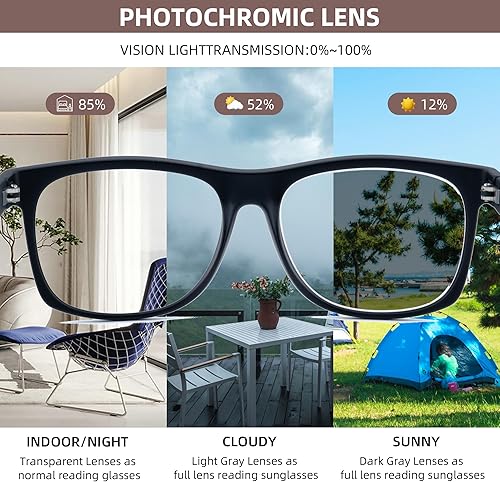 Miniatura 10 de Full Reader - Lentes de sol para mujeres y hombres, lentes de sol de lectura para hombre y mujer, lentes de sol de color rosa y azul, para