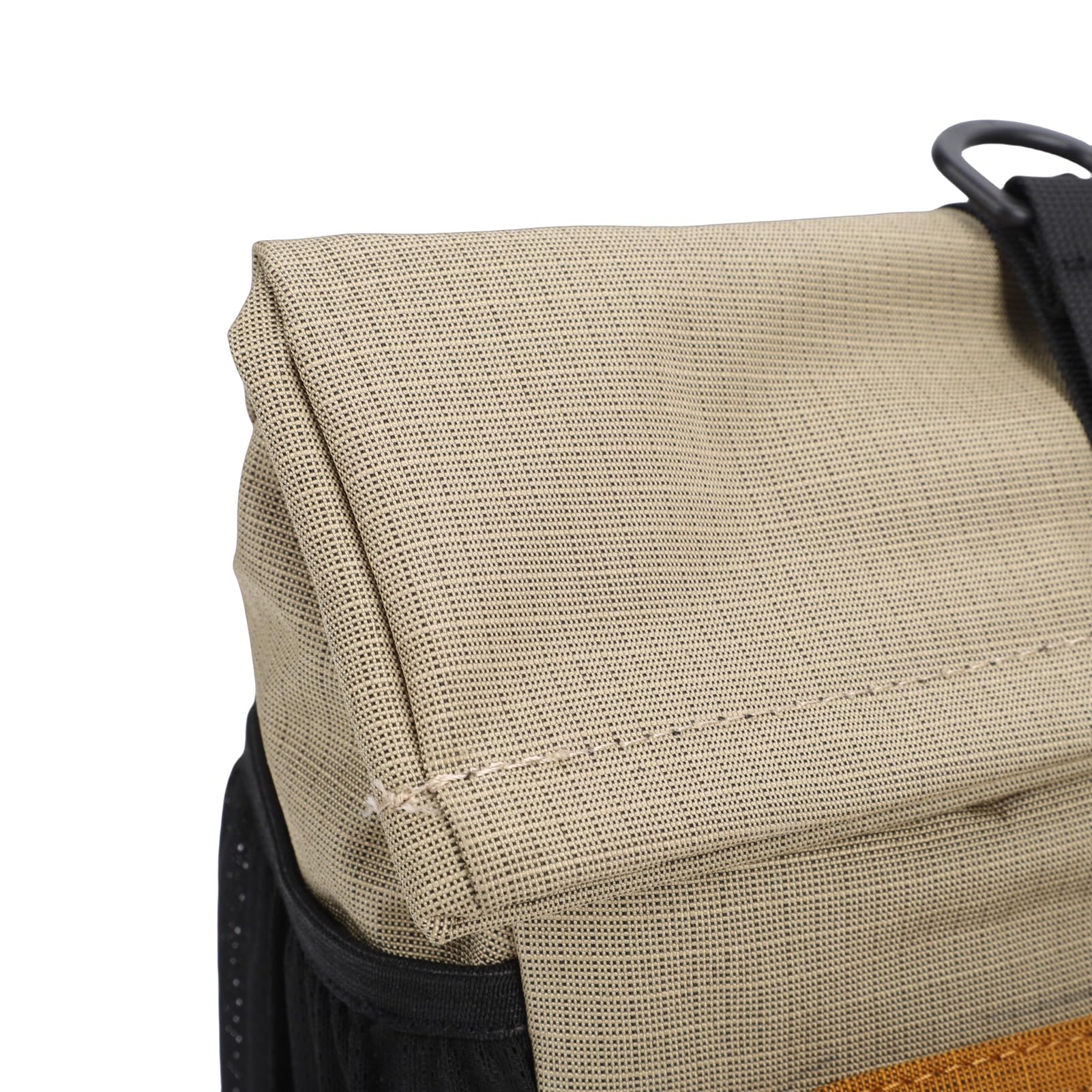 Sac de Guidon, Sac Avant de Vélo Pliant, de Rangement de Housse de Pluie à Bandoulière avec Un Design Compact, Idéal pour Le Cyclisme adapté pour (Kaki)