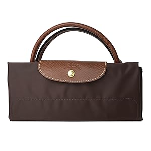 LONGCHAMP ボストンバッグ オリーブ系ブラウン LONGCHAMP 並行輸入 ロンシャン ボストンバッグ ボックス