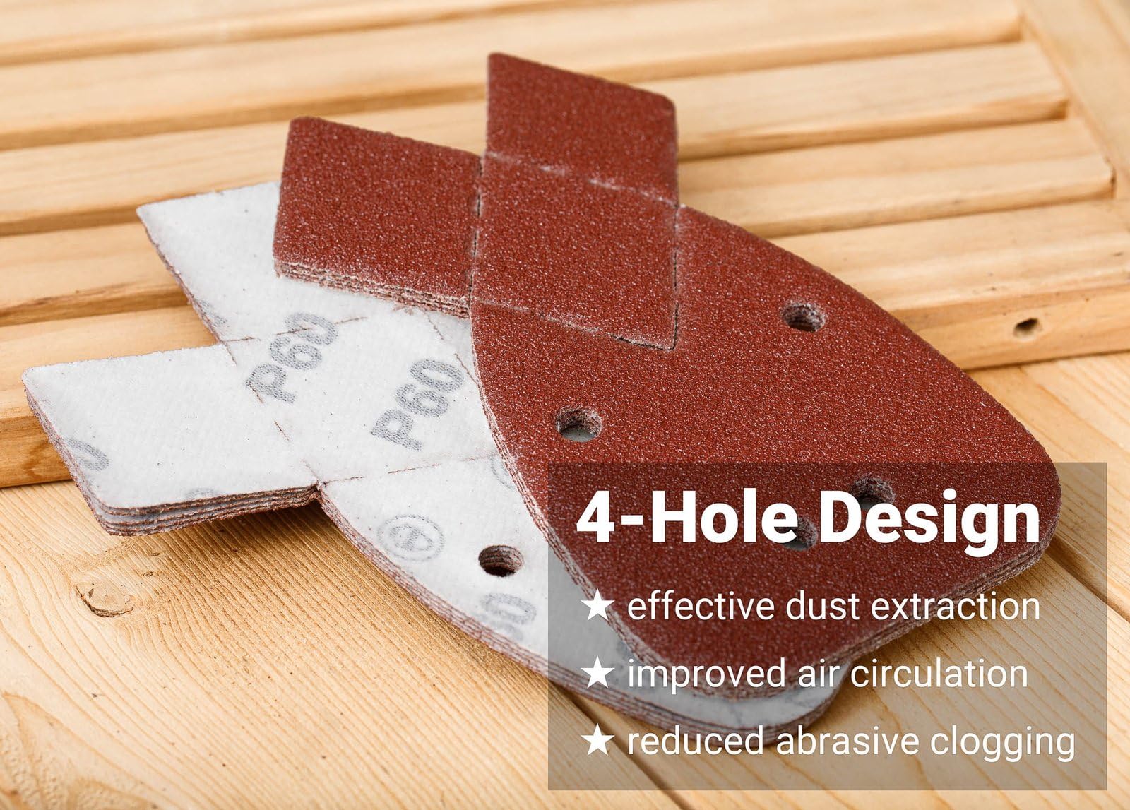 50 Carte Abrasive Per Levigatrice - Grana 40-240 Per Black & Decker - Foto 13