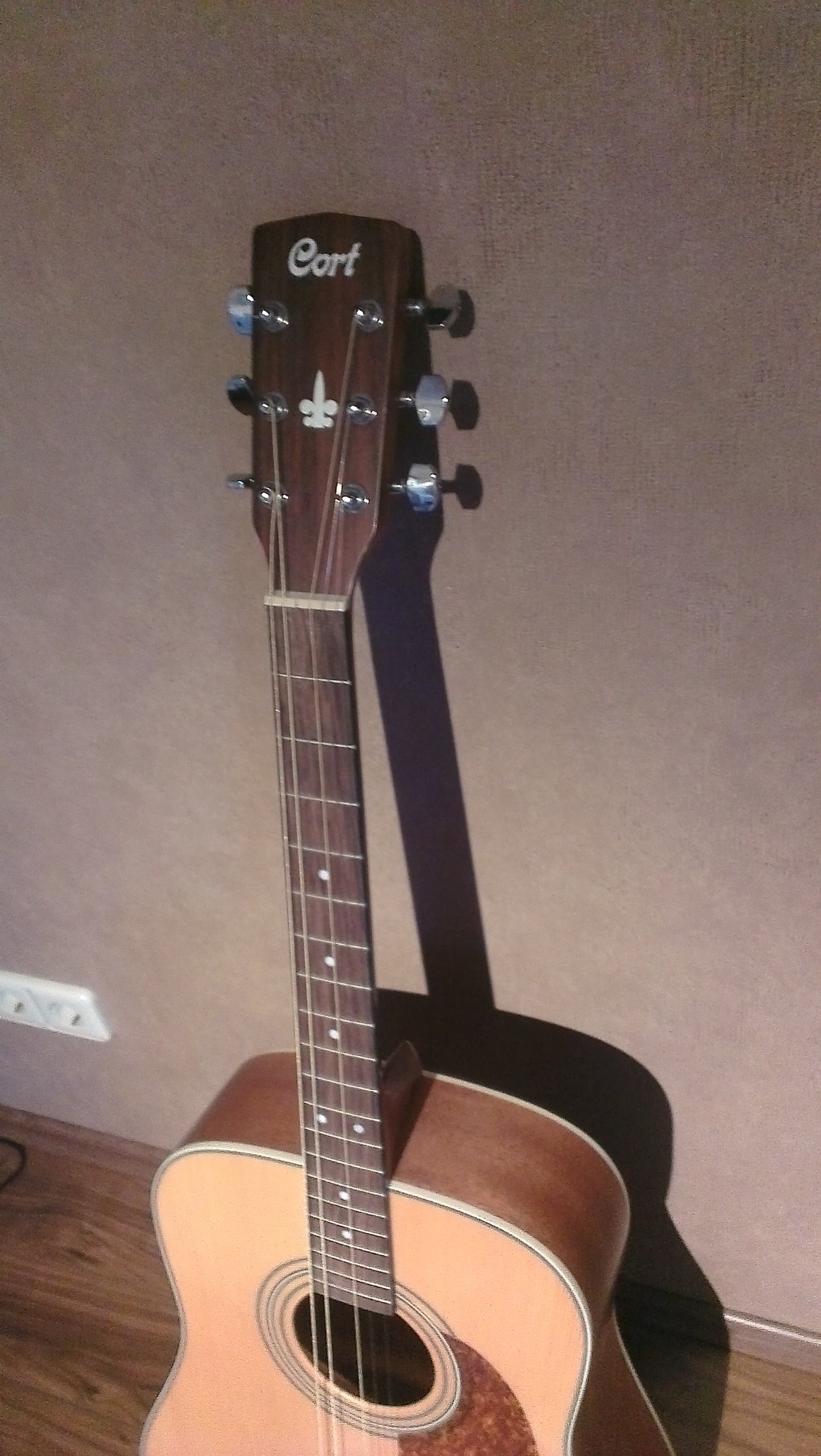 Cort Earth 70 NS Akustikgitarre für Einsteiger, massive Fichtendecke mattlack