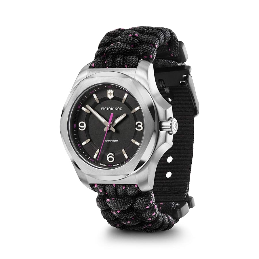 Amazon | Victorinox I.N.O.X. V ブラックダイヤル シルバー