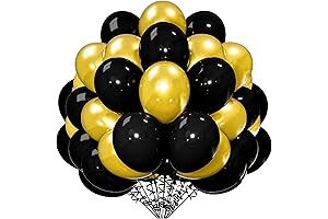Black and Gold Balloons: The Ultimate Party Decoration for Any Occasion