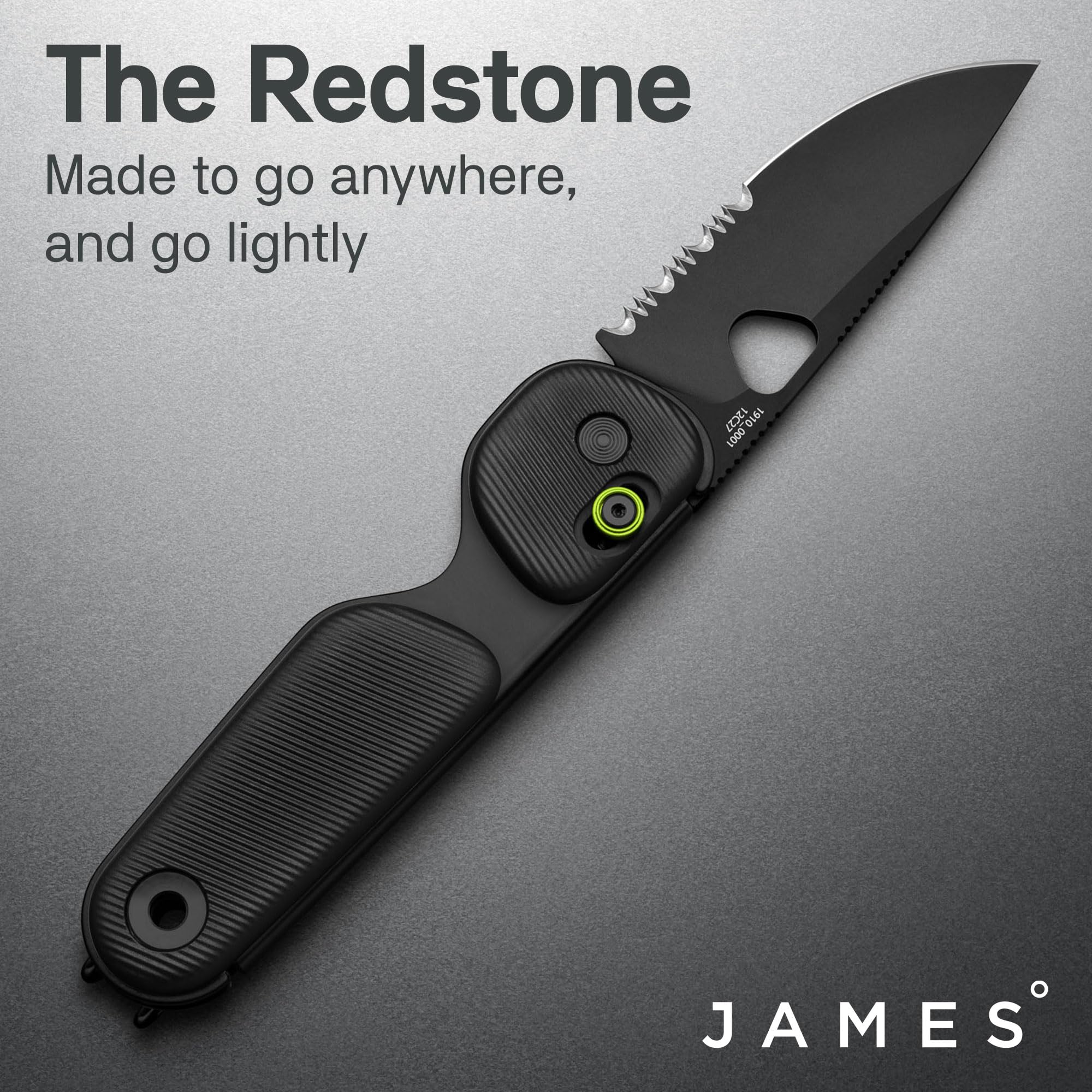 Amazon.com: JAMES° The Redstone Folding Pocket Knife, Compact and