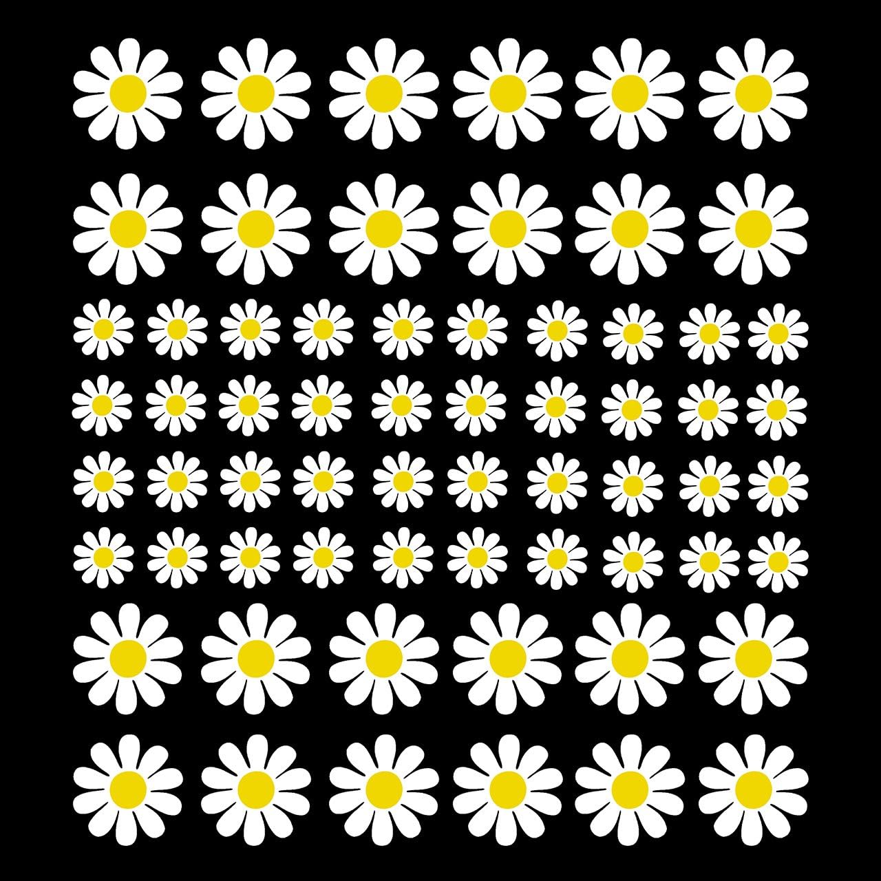 pink daisy flower car decals,stickers in three sizes 32 Home Décor Wall