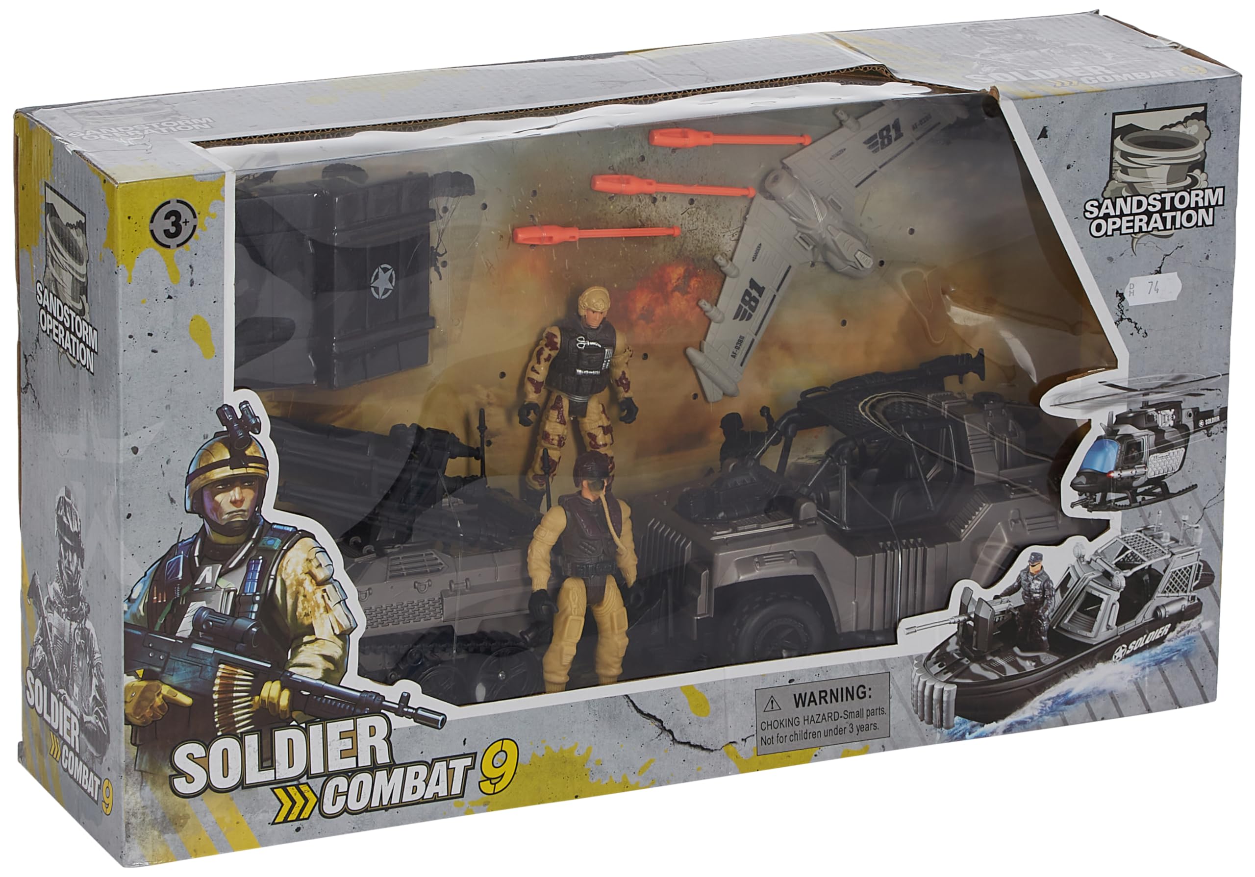 Special Forces RB-81-33 Soldier Tank Set for Kids