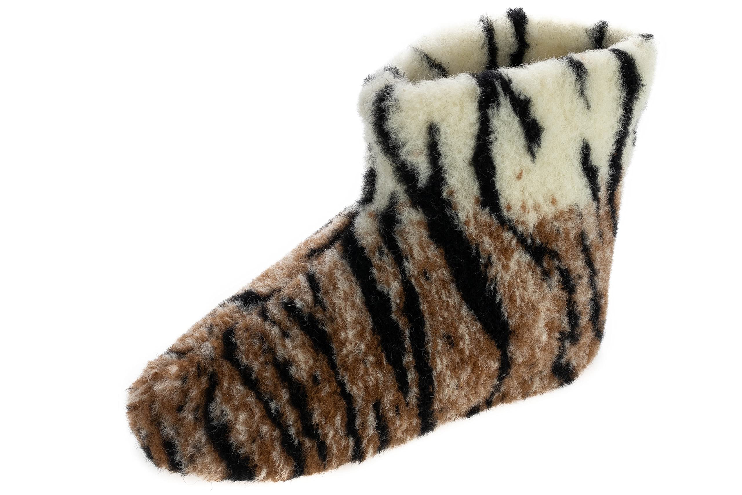 APREGGIO - Herren Hausschuhe aus Leder – Slip-On, Pantoffeln
