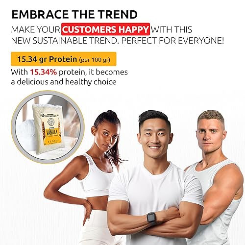 Miniatura 7 de OldSoul - Mezcla profesional de gofres de corndog  Sabor a vainilla  Sin soja y nueces  30 libras  840 gofres (vainilla, 30 libras)