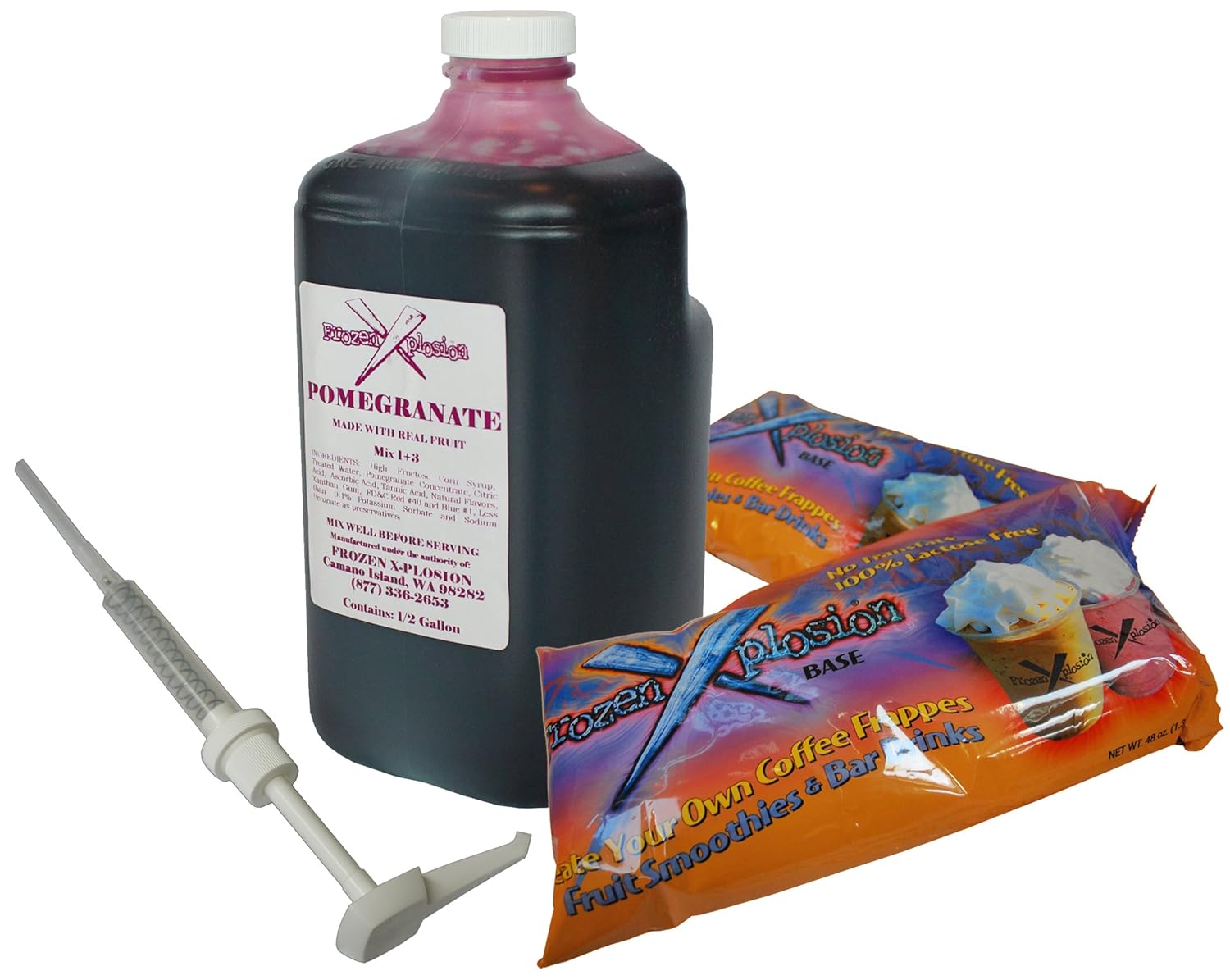 Frozen XPlosion Fruit Smoothie Starter Kit Pomegranate