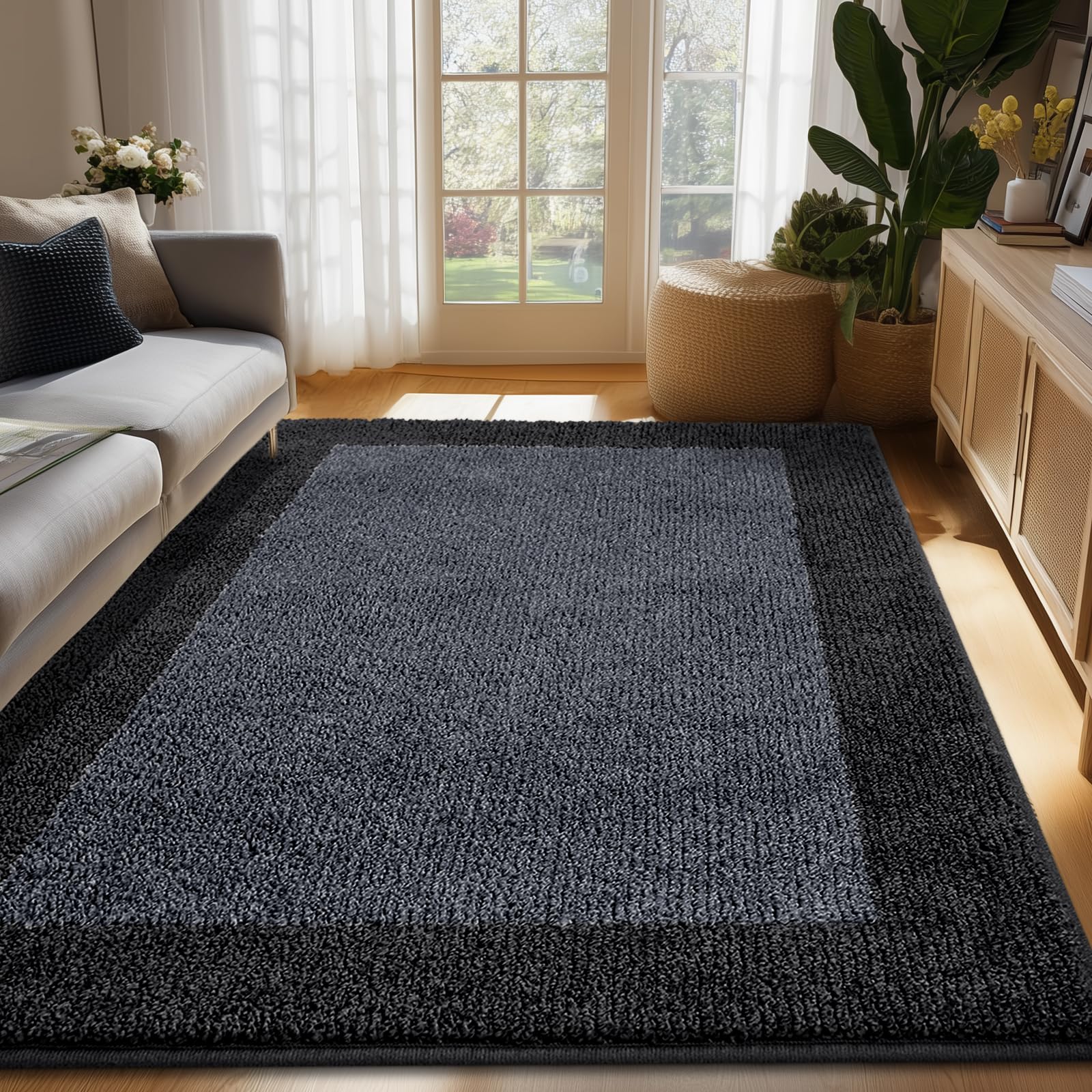 Area Rug 48" x 72", Kitchen Rug for Floor, Bedroom, Roll Packing