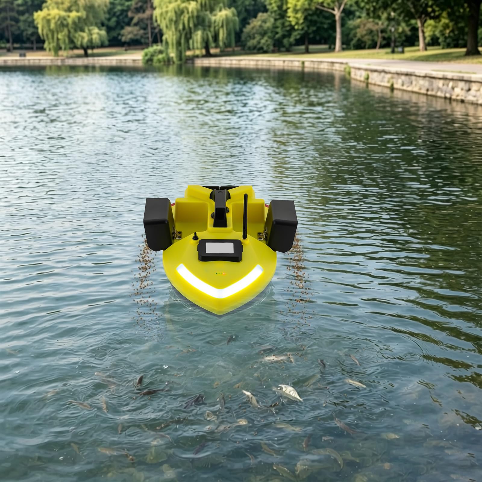 Barco Cebo, Ammorcedor GPS, Buque de control remoto, 500m