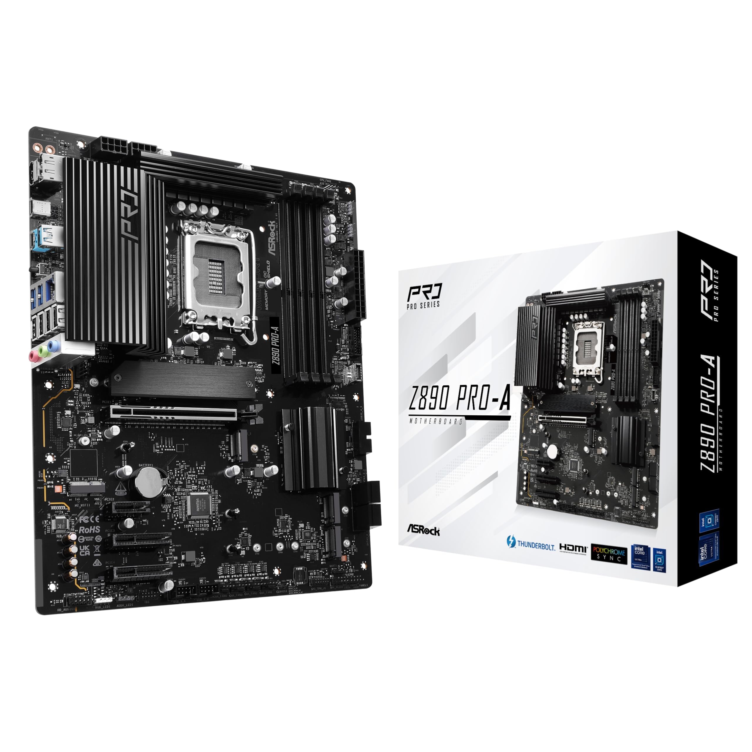 Amazon | ASRock マザーボード Z890 Pro-A Intel CPU Core Ultra