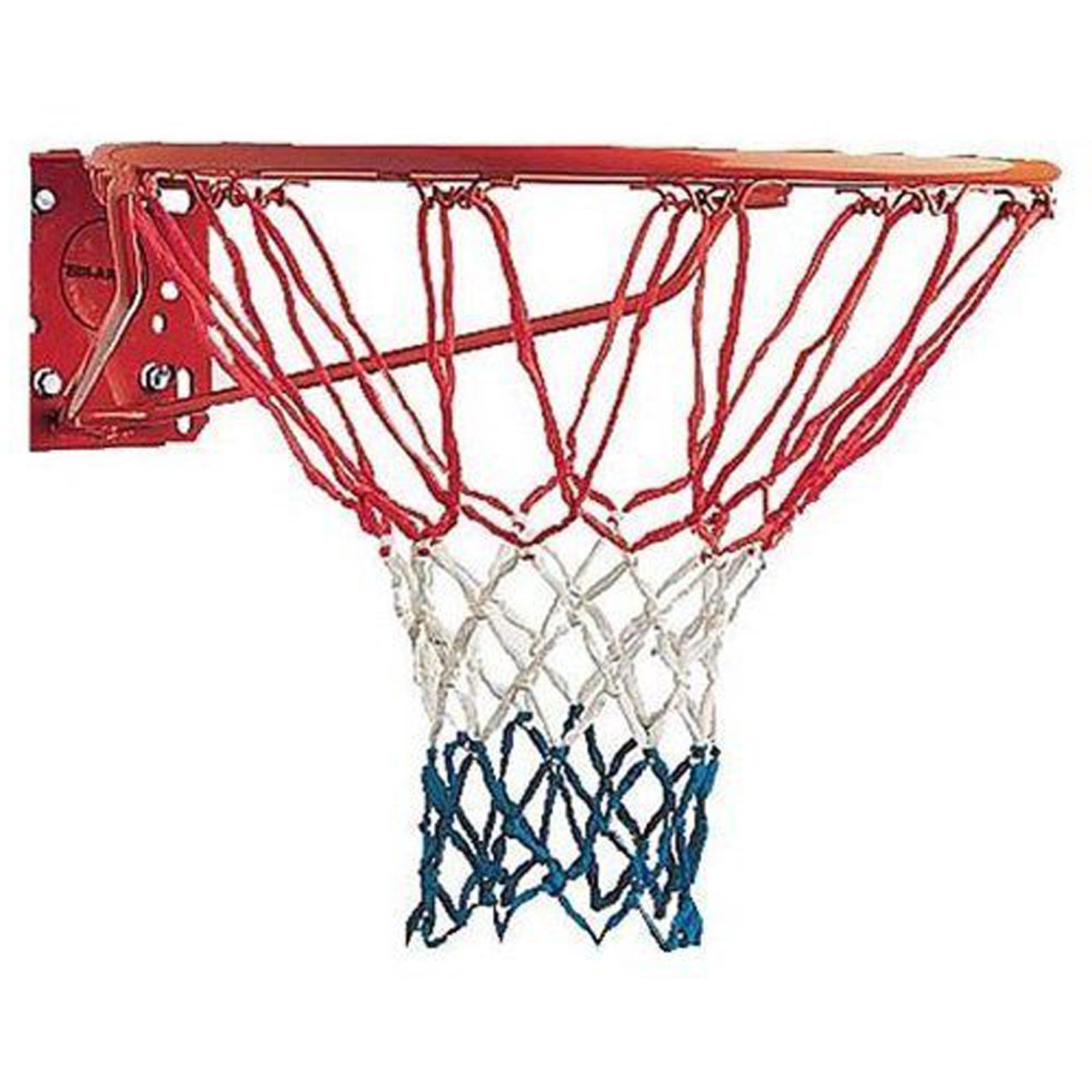 Raisco R113 Basketball Back Board Ring with Net (Multicolour)