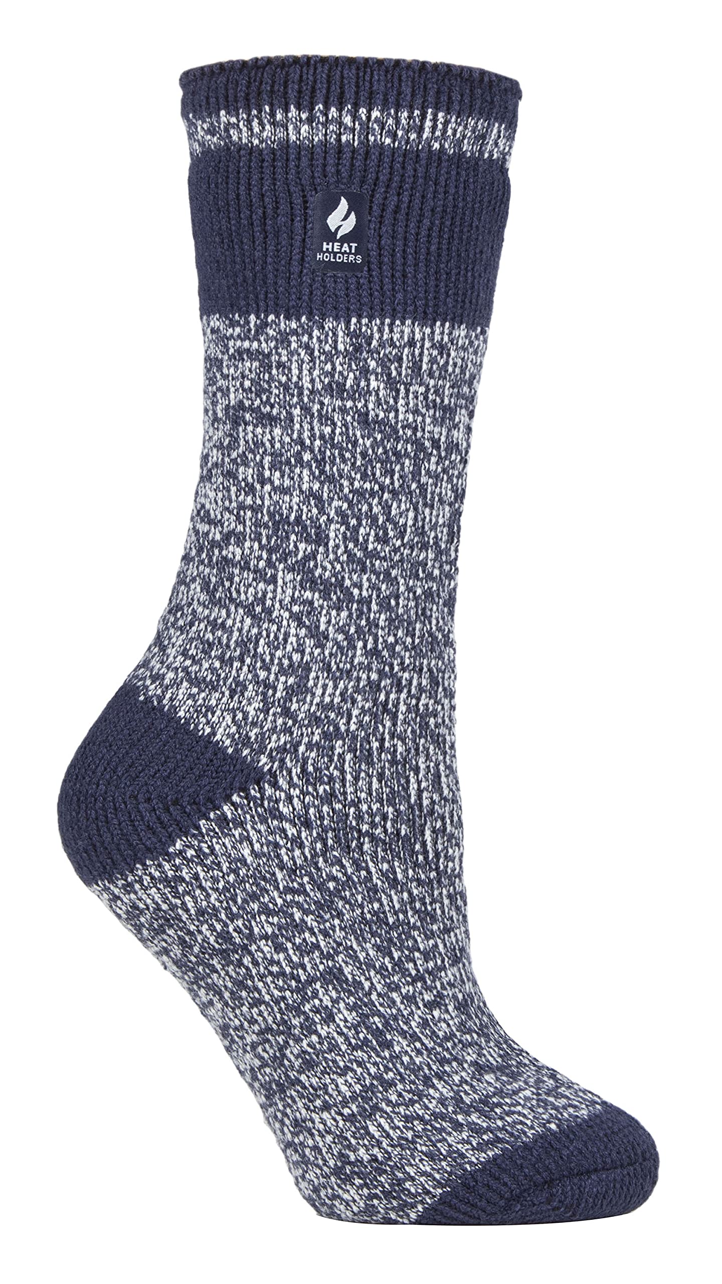 Sock Snob Women's Soft Navy (Sydney) Heat Holders Thick Warm Thermal Socks