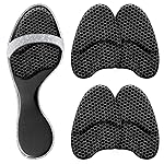 ZAIWOO Metatarsal Pads Women, Ball of Foot Cushions for Women, Heel Inserts for Women, Heel Pads for Shoes, (2 Pairs Foot Pads) High Heel Comfort Pads, Anti Slip, Invisible Design