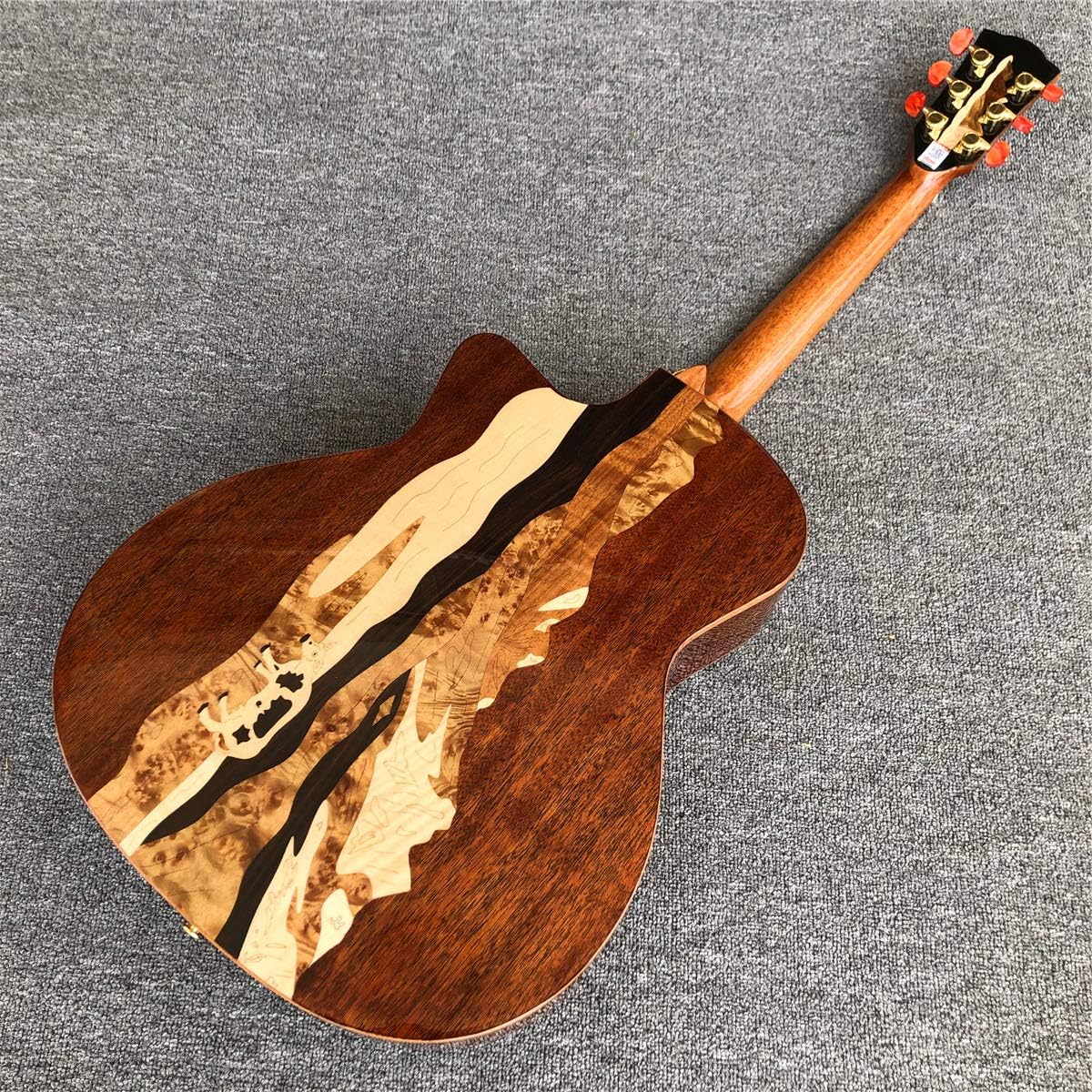 Merida autumn all solid wood Acoustic guitar, Solid cedar top Rose wood back and sides