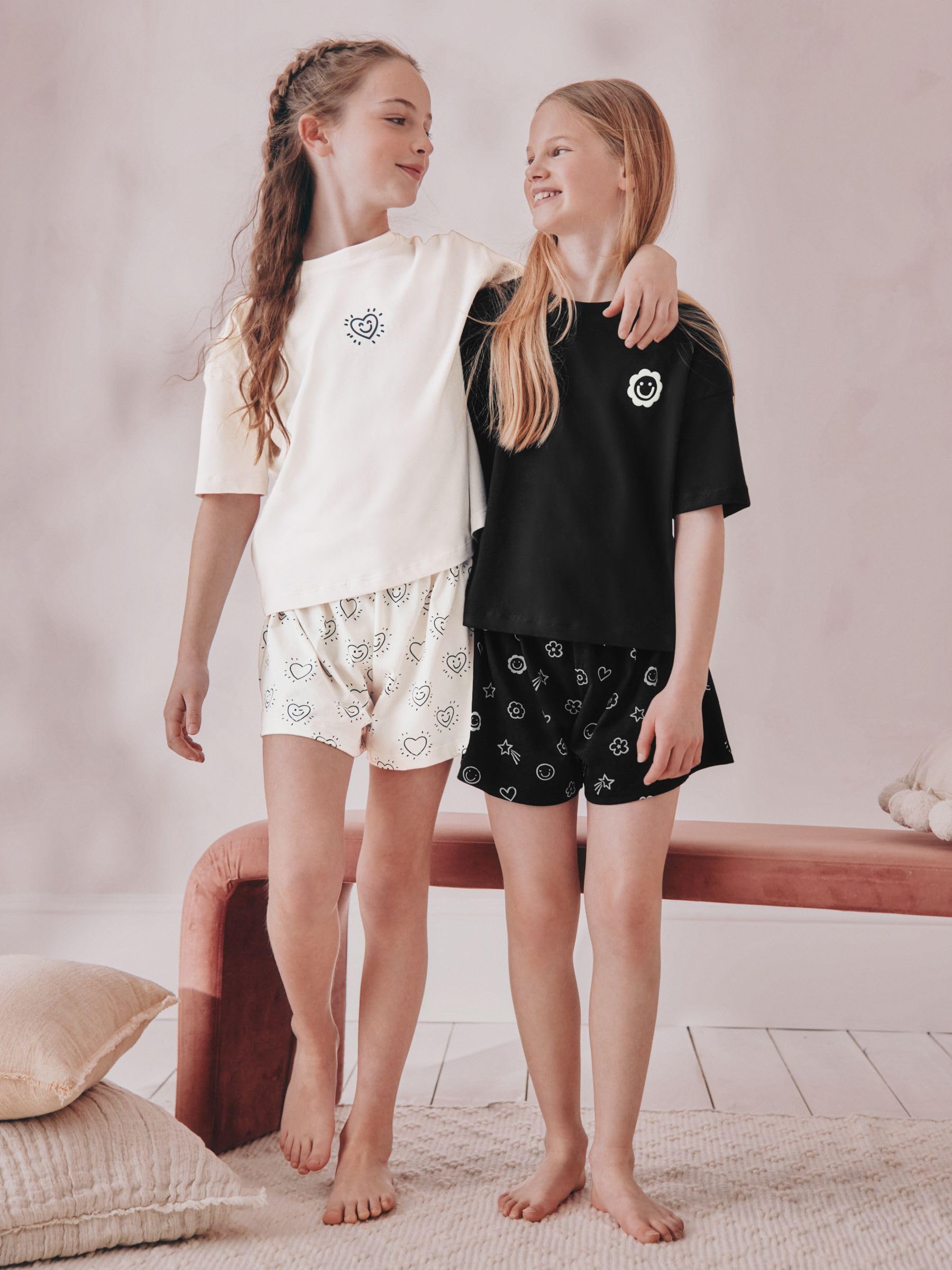 NEXT Fille Pyjama Short, Lot de 2