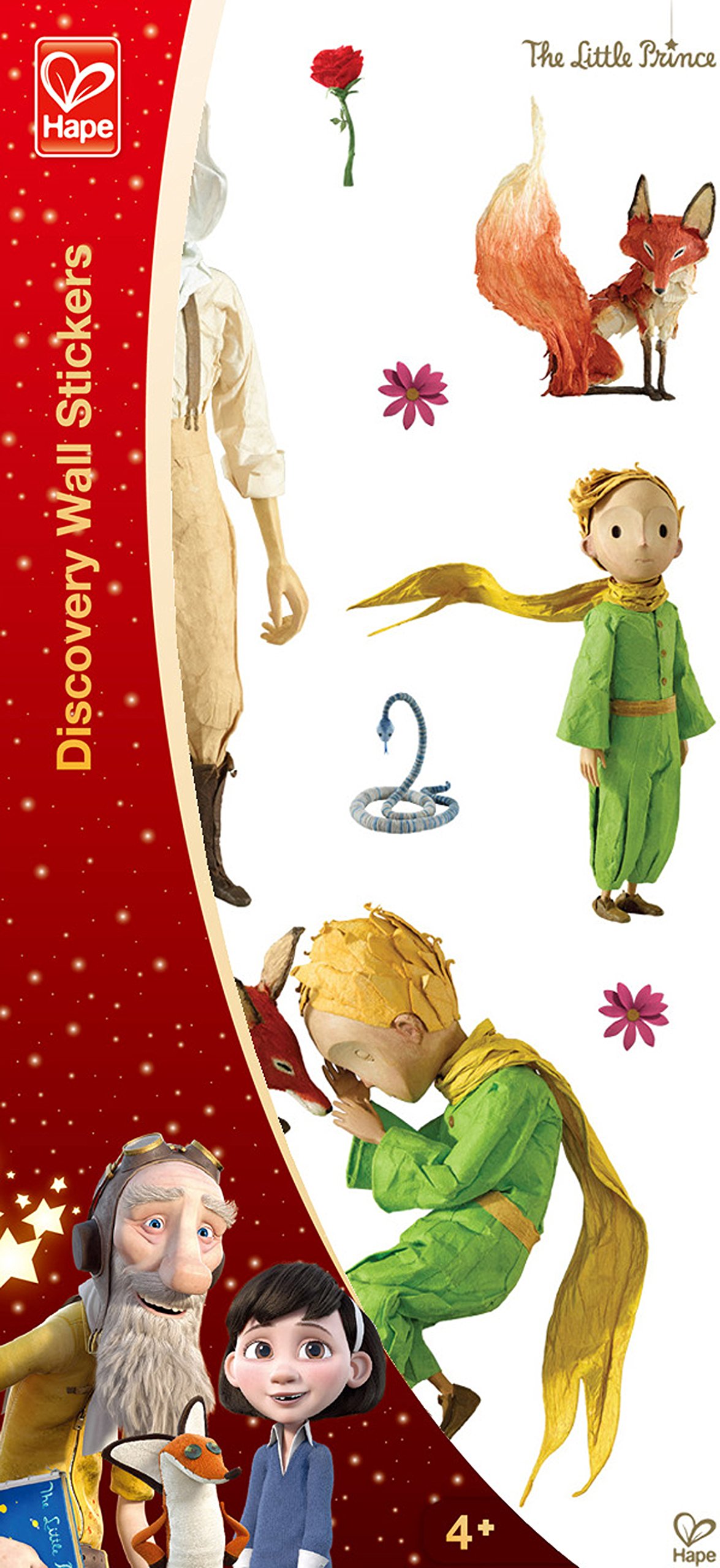Hape The Little Prince Discovery Wall Stickers, Bunt - Image 2