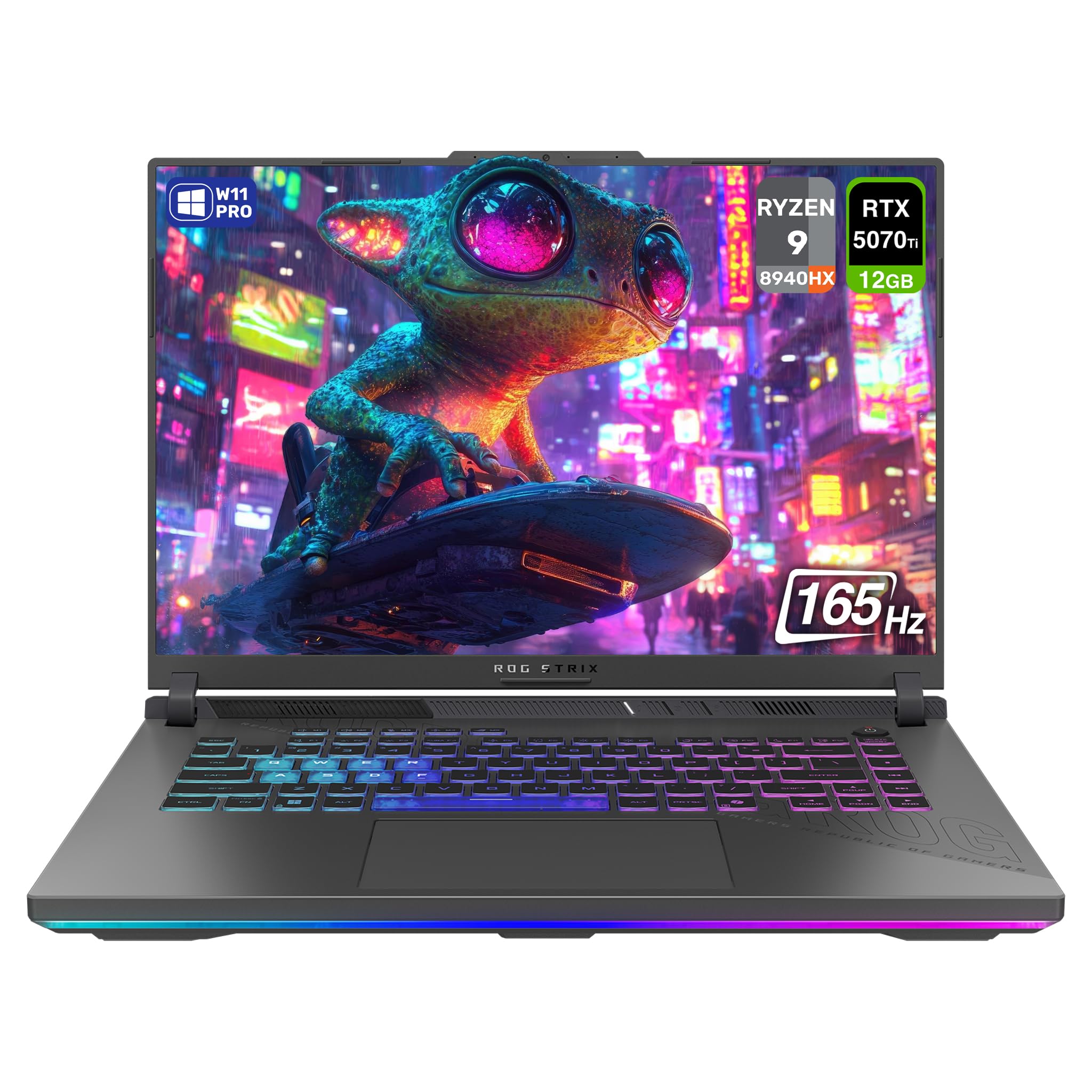 Amazon.com: ASUS ROG Strix G16 Gaming Laptop, AMD Ryzen 9-8940HX