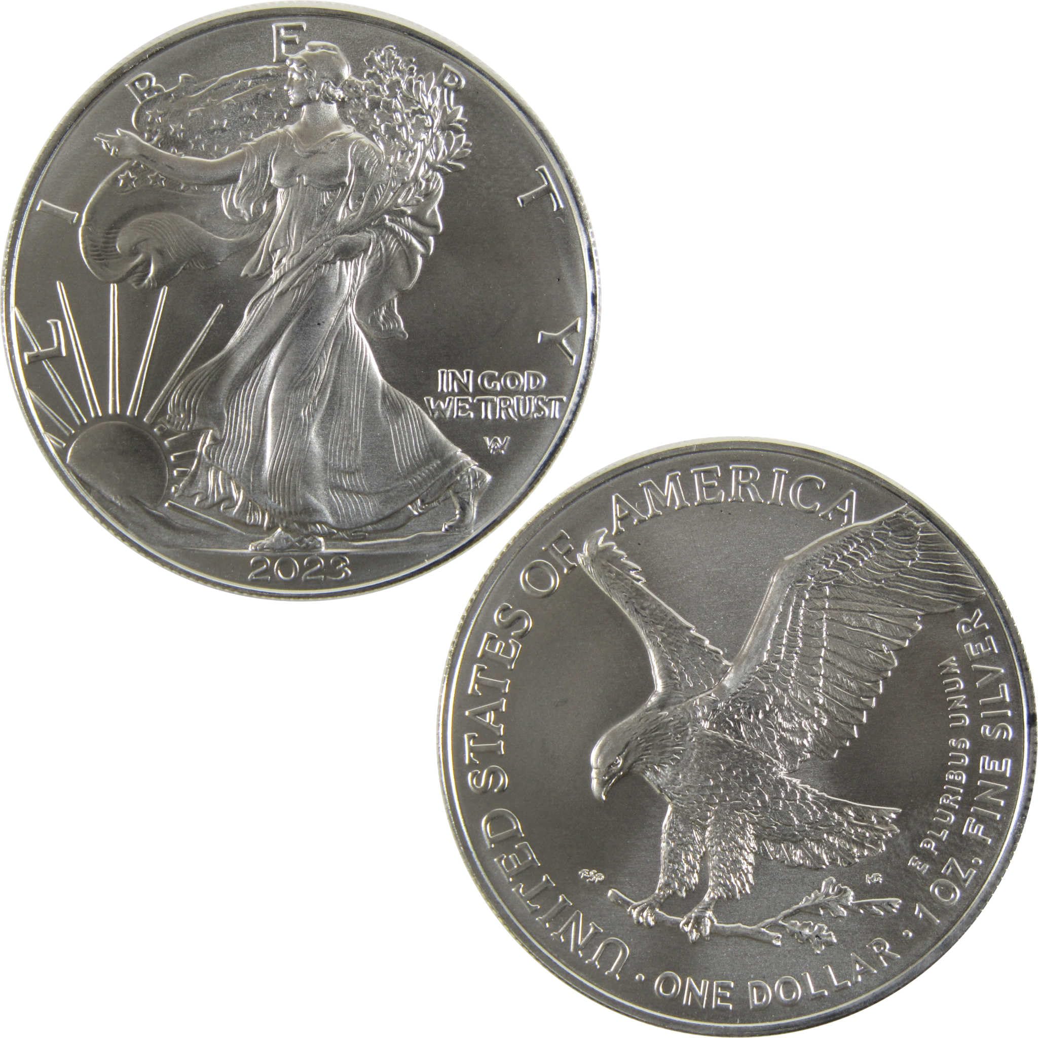 2023 American Silver Eagle Uncirculated Bullion $1 Coin at