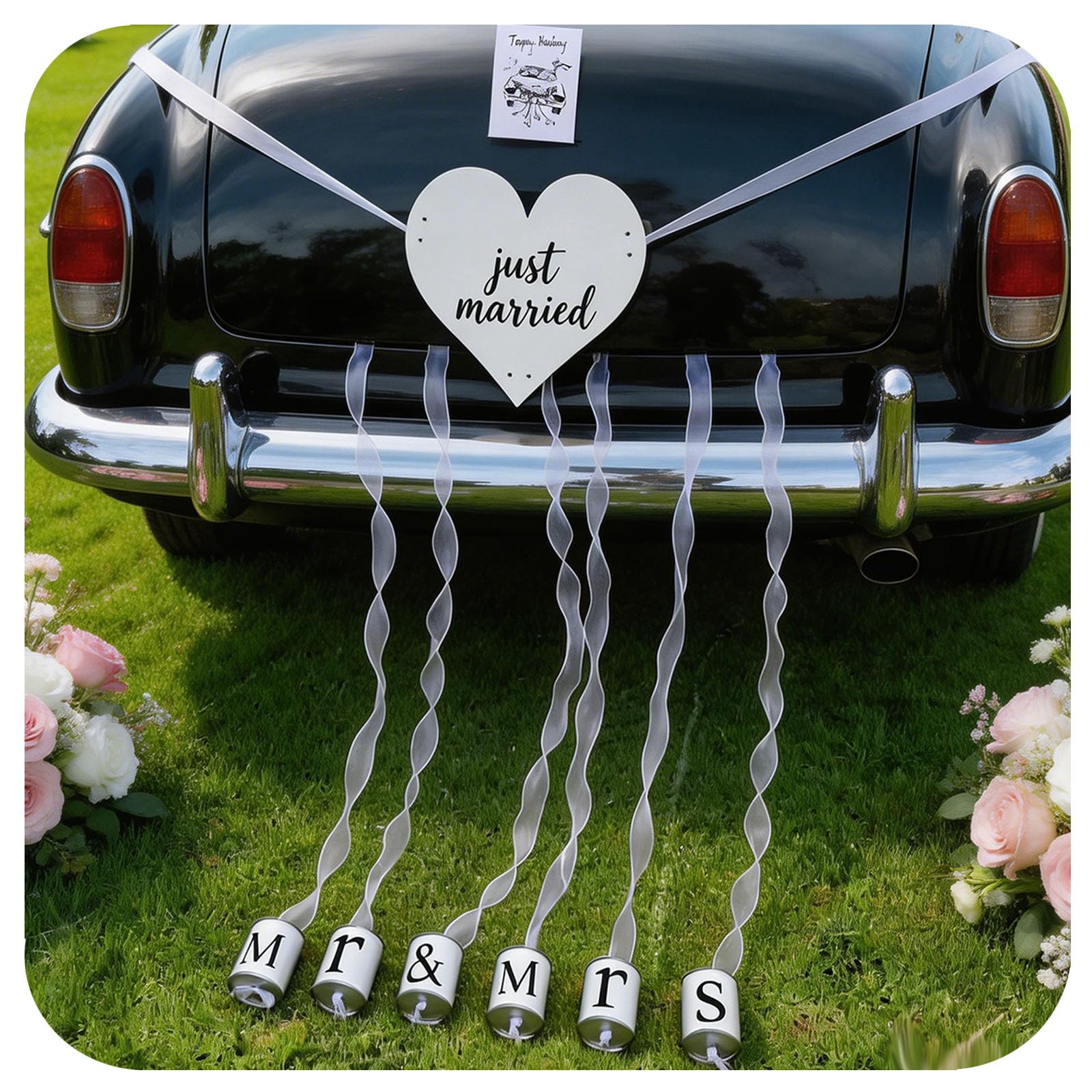 Boîtes de conserve en étain Just Married : évitez le stress de la déco