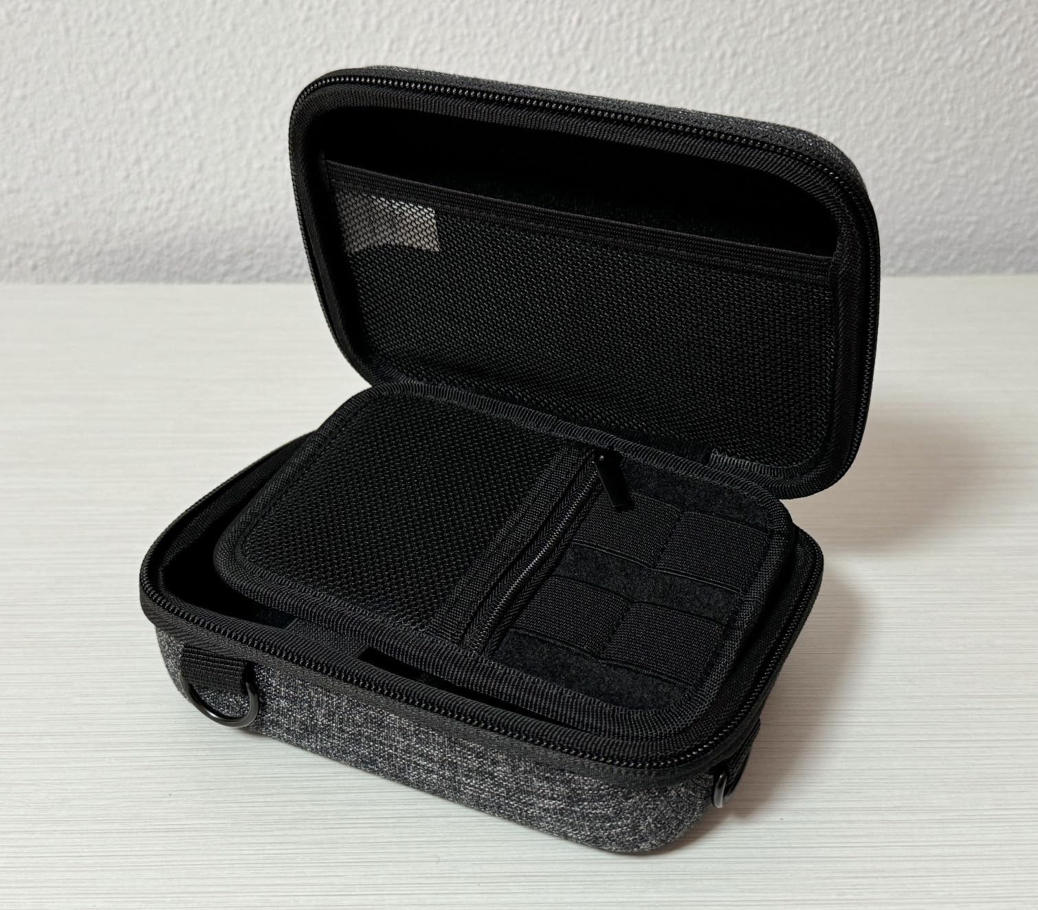 Mycket praktiskt fodral för att hålla allt välorganiserat